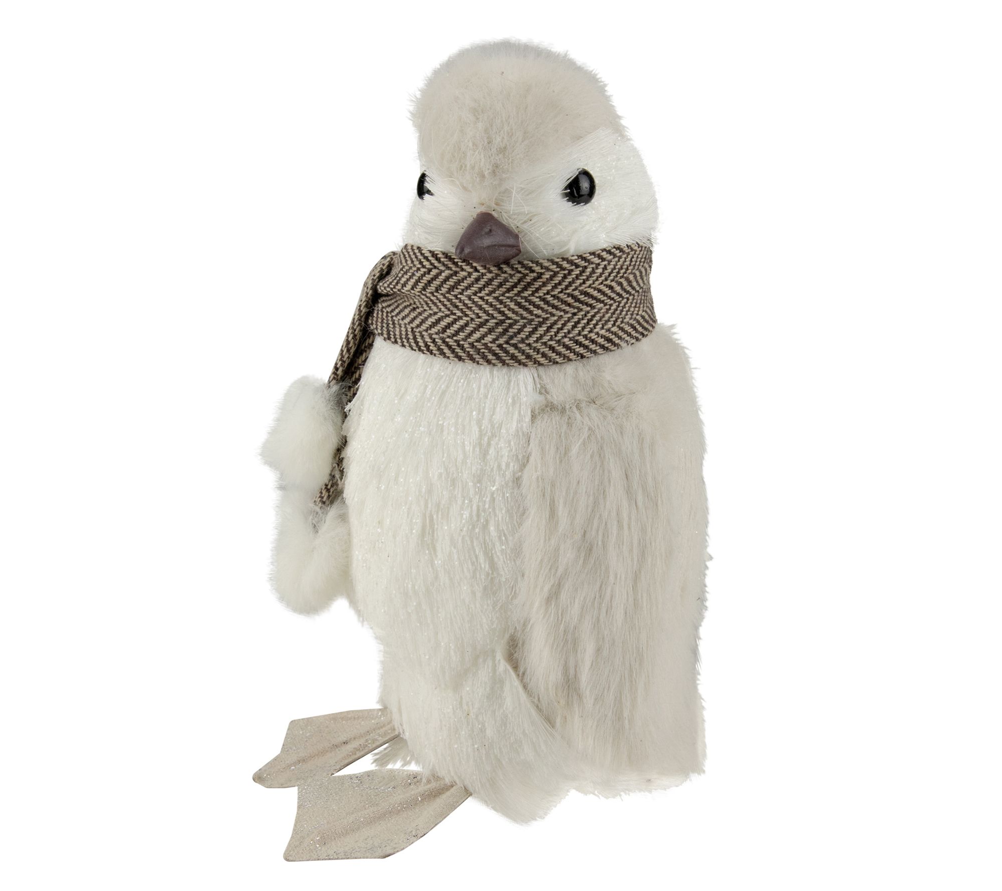Northlight 8" Sisal Penguin with Scarf Christmas Figure