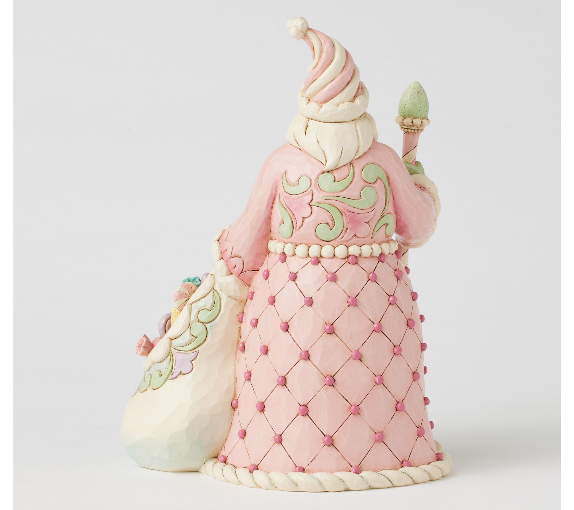 Jim Shore Heartwood Sweets Santa Figurine 9.5inH - QVC.com