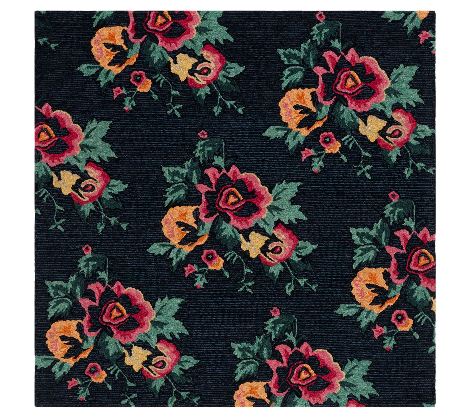 Safavieh Twilight Petals 6' x 6' Square Hand Tufted Wool Rug