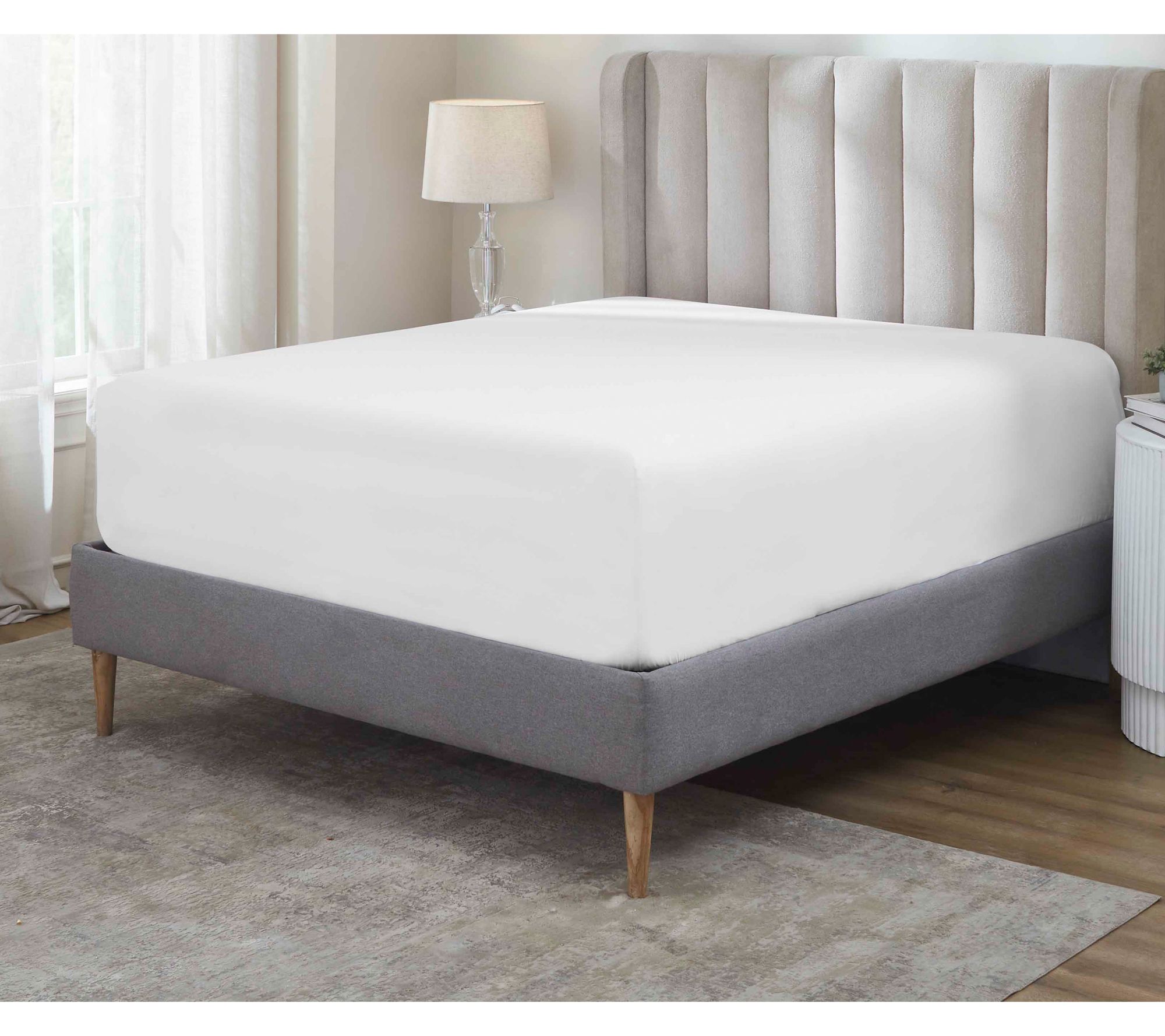 Superior Apus 500 TC Cotton Extra Deep Fitted Sheet, Cal/King