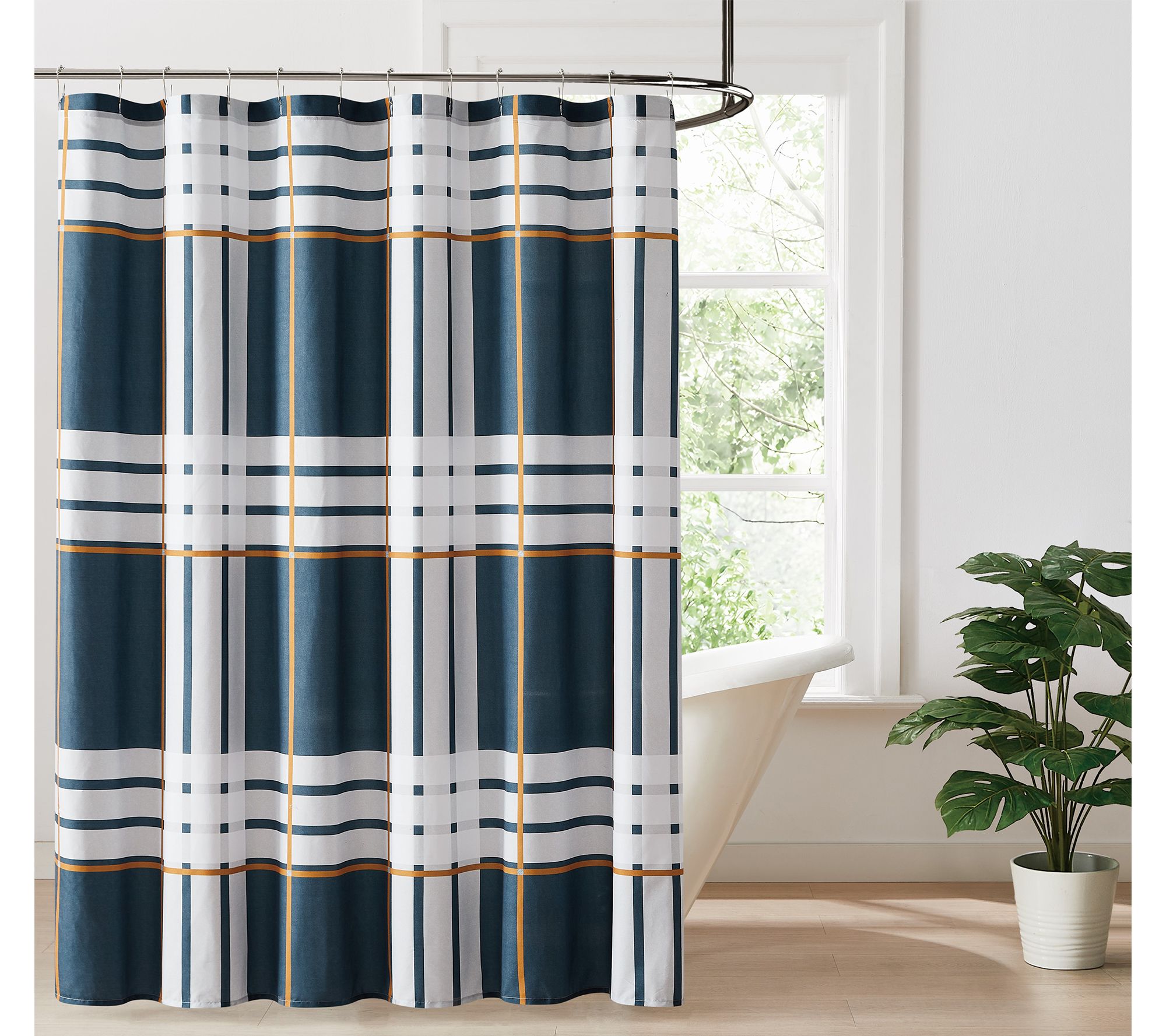 Truly Soft Henry Plaid Shower Curtain