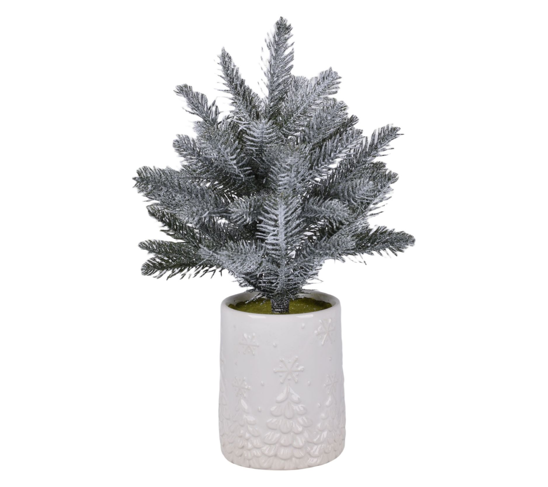 "As Is" Temp-tations Seasonal 14" TabletopTree w/ Decorative Base