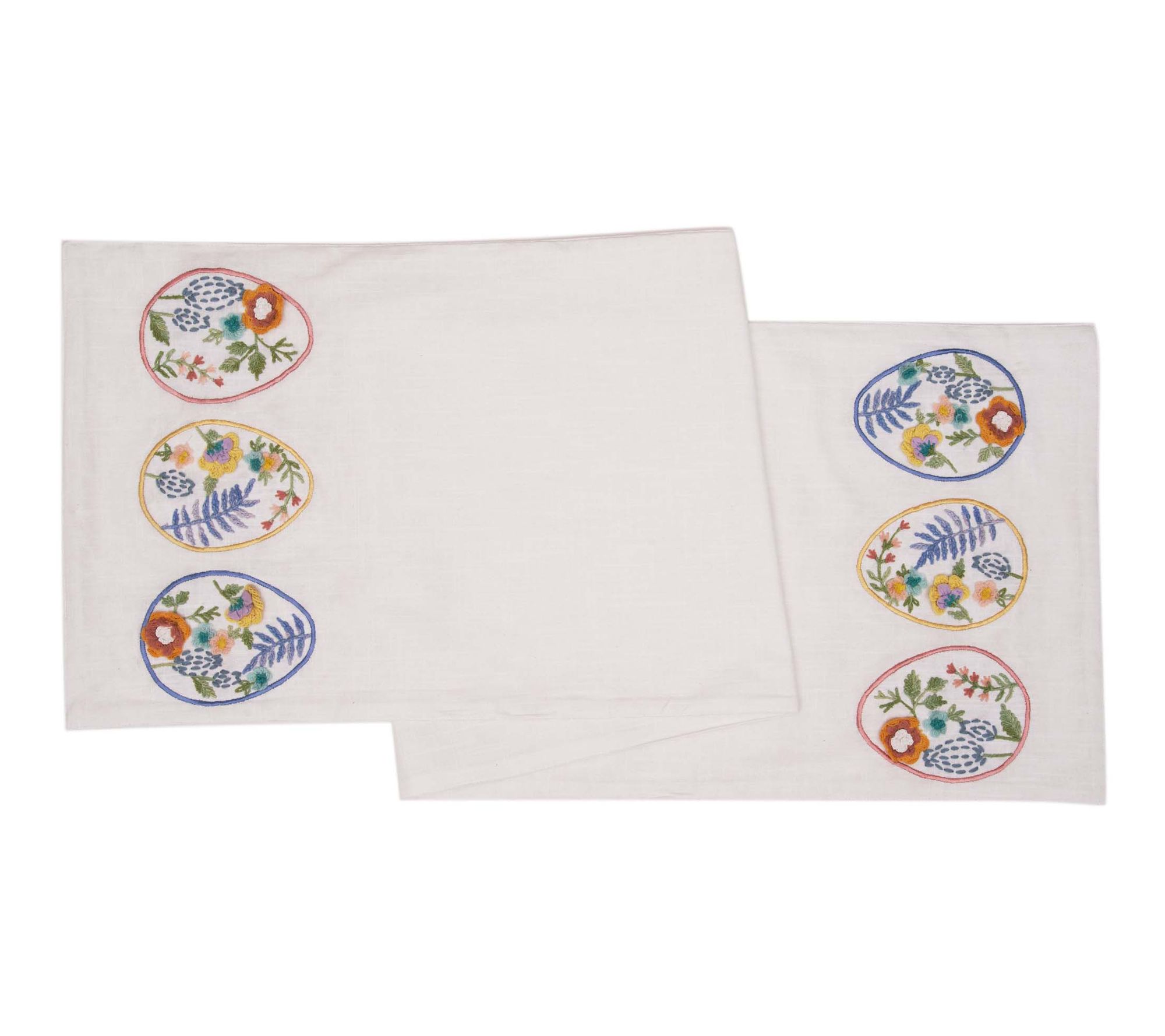 Floral Easter Egg Runner by Valerie