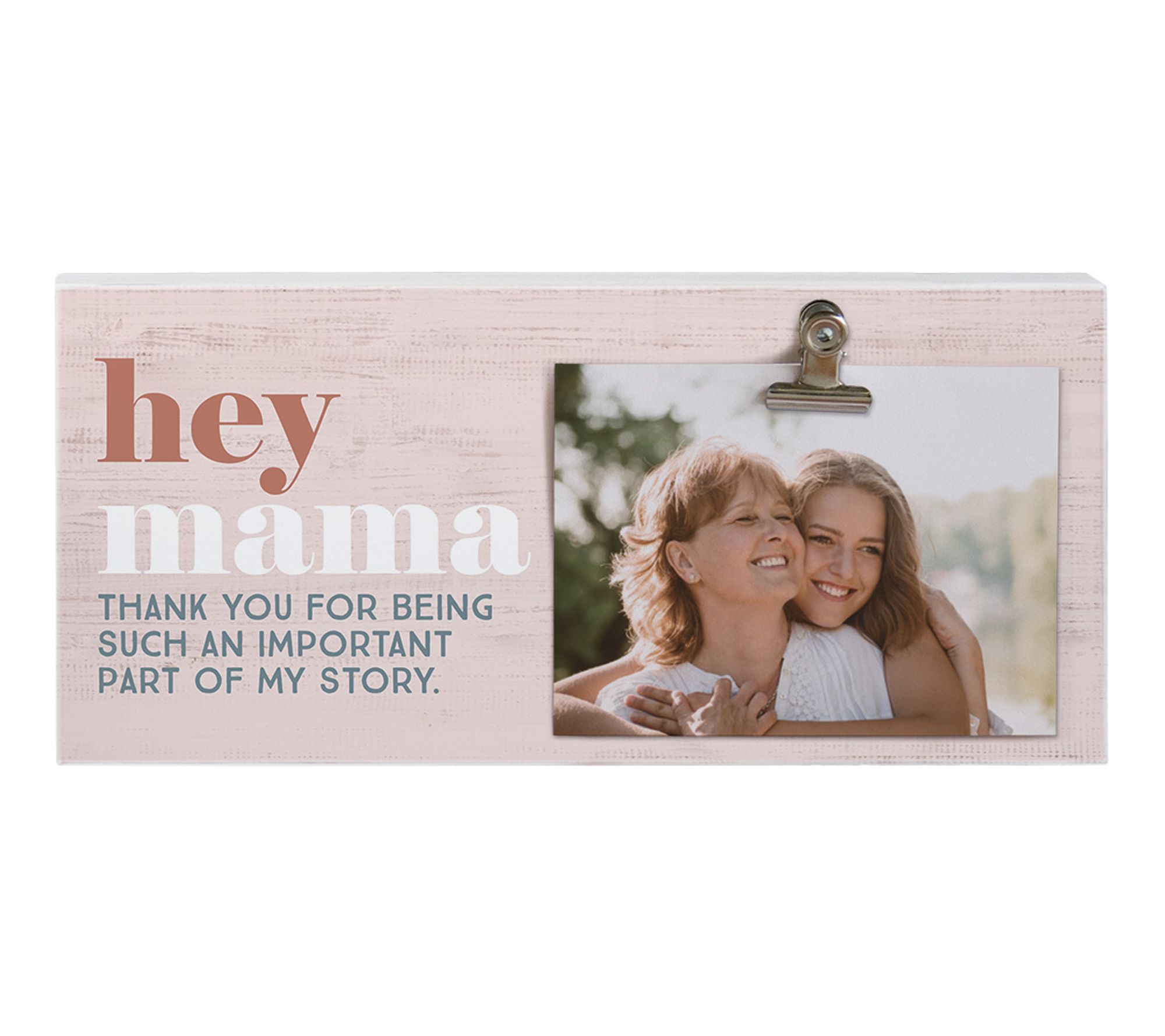 Sincere Surroundings 12" Hey Mama Thank PictureClip