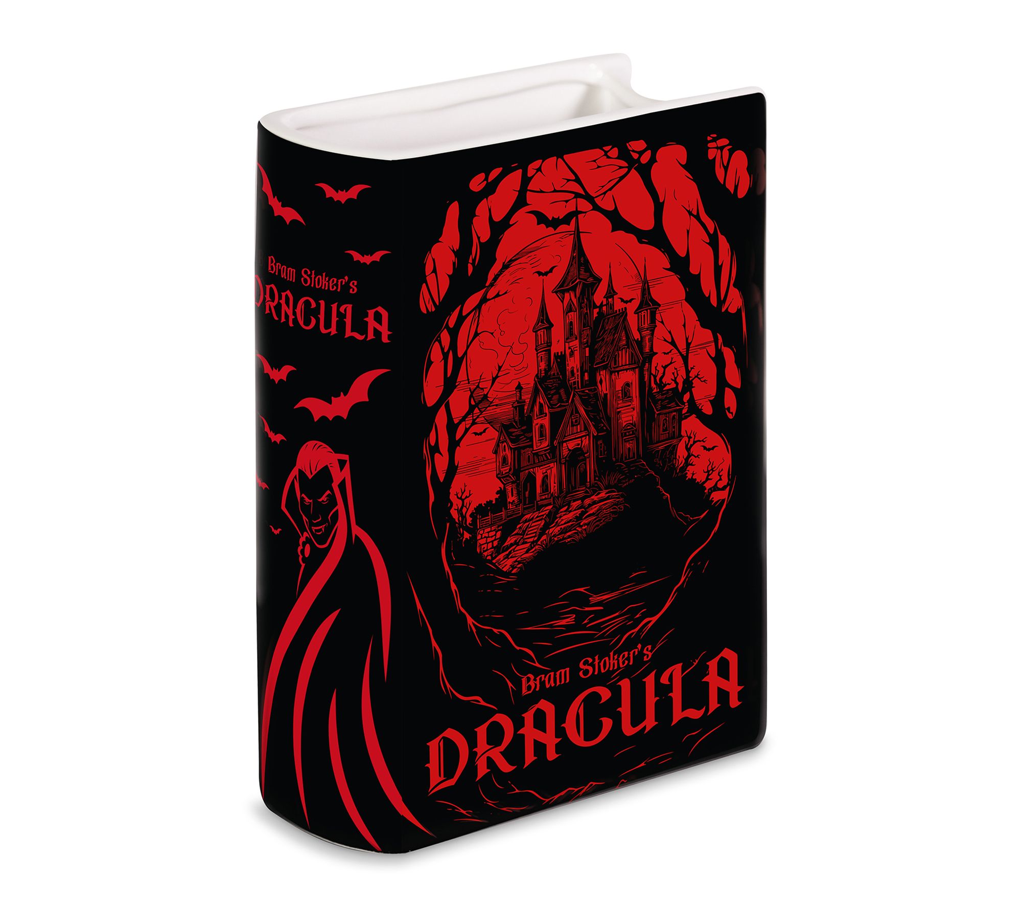 Steel Mill & Co. Large Book Vase, Dracula