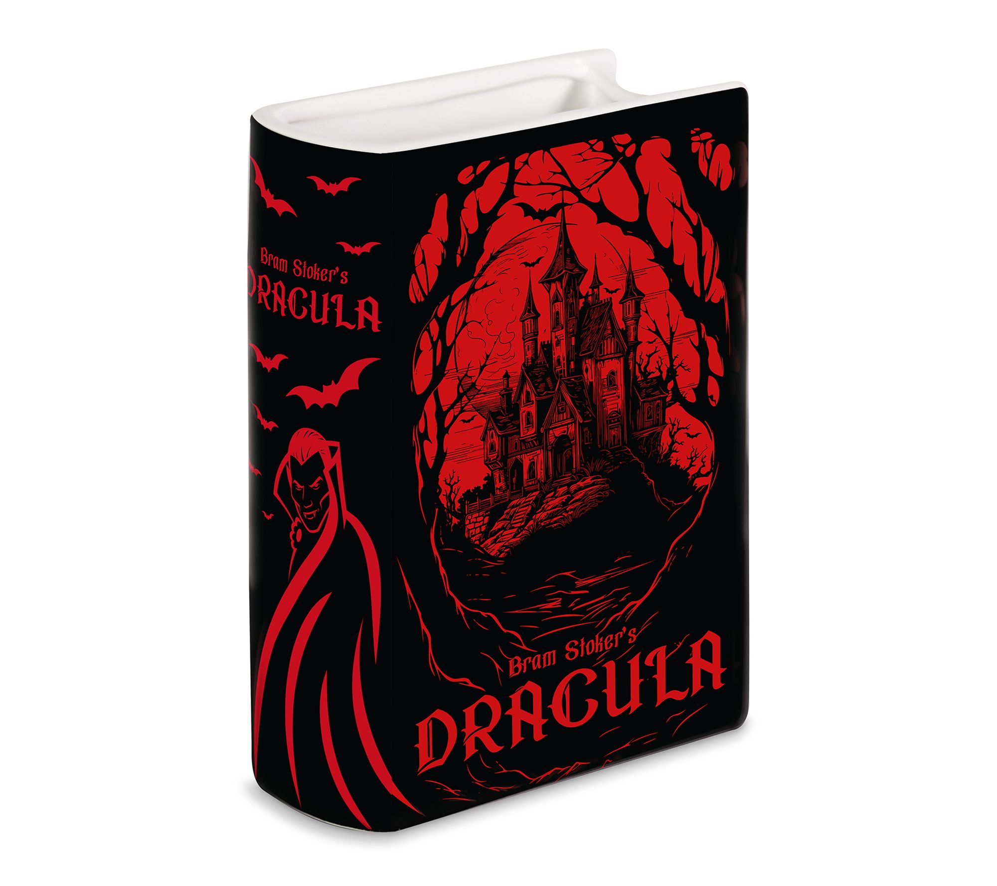 Steel Mill & Co. Large Book Vase, Dracula