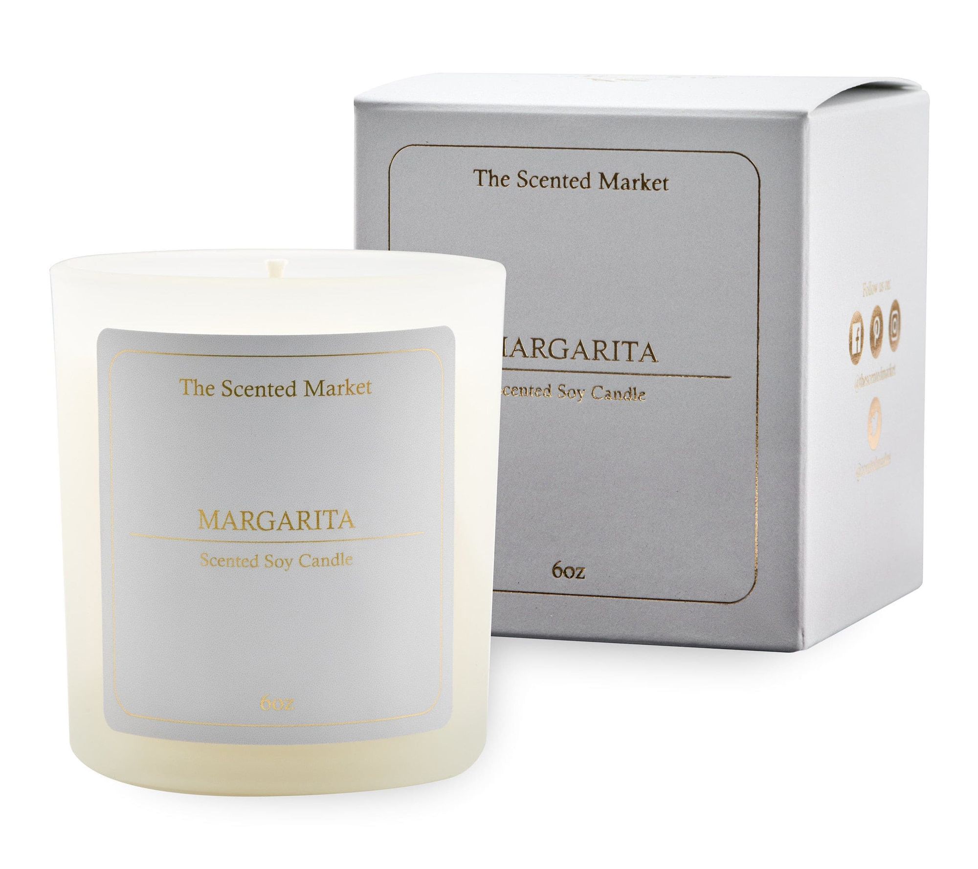 The Scented Market Cocktail Scented Soy Candlew/ 40hr Burn