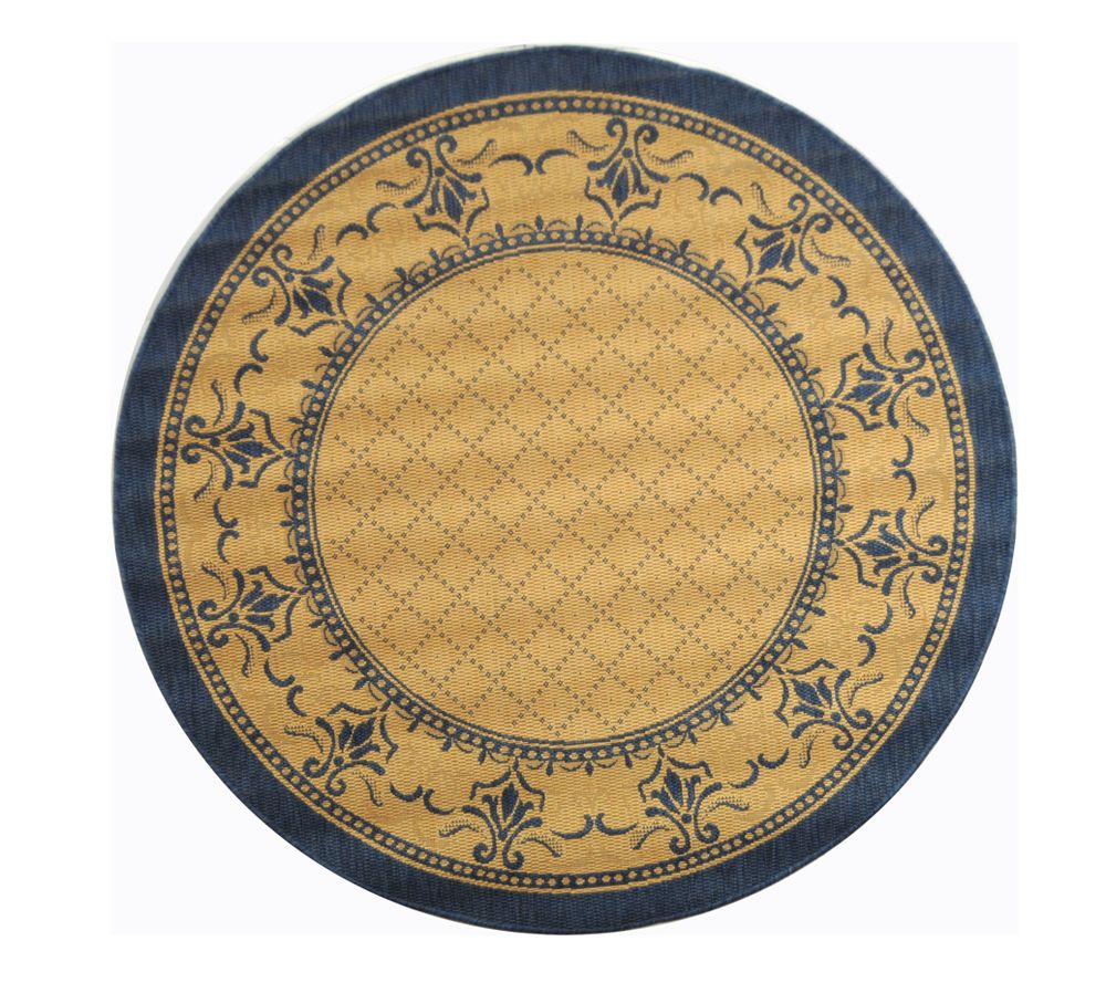 Safavieh Courtyard Trellis Vine 5'3" Rug Round
