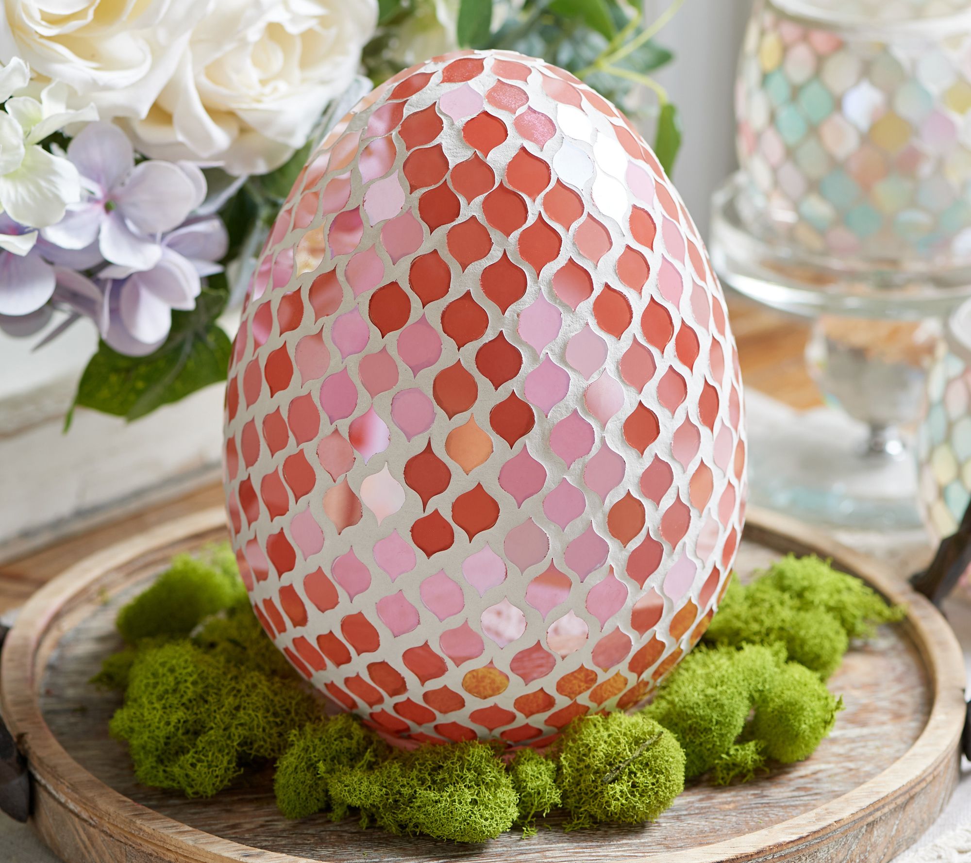 Details about   Valerie Parr Hill Hand Painted Glass Egg Ornaments Beaded Faux Jewels Set of 5 