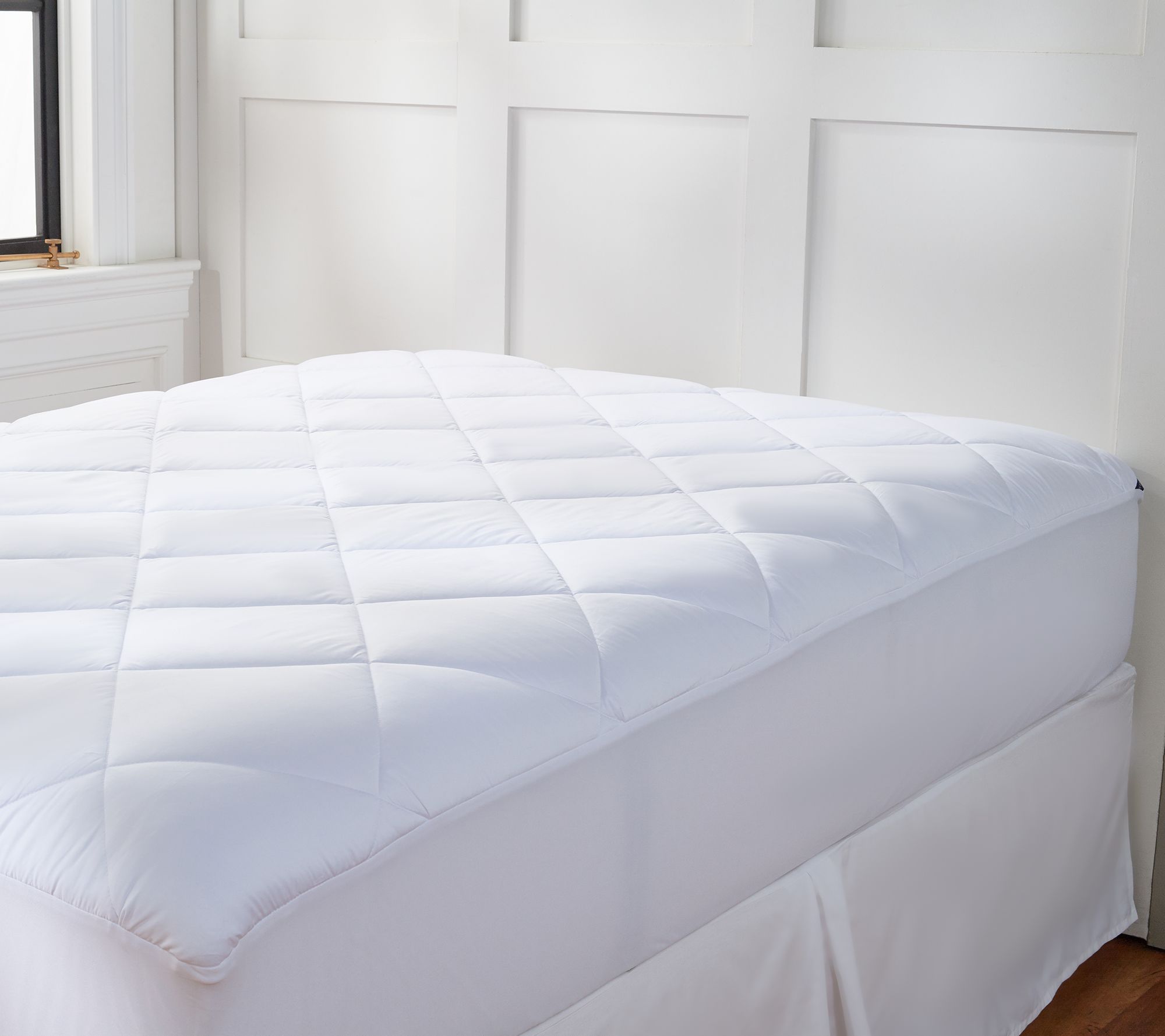 Scott Living King Diamond Stitch Mattress Pad - QVC.com