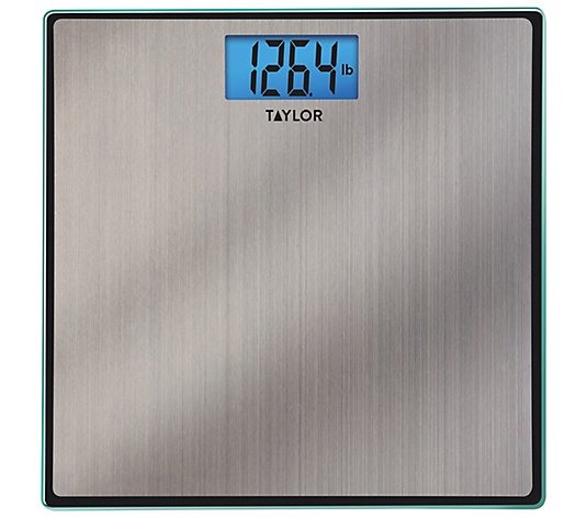 Taylor Precision Products Stainless Steel Bathroom Scale