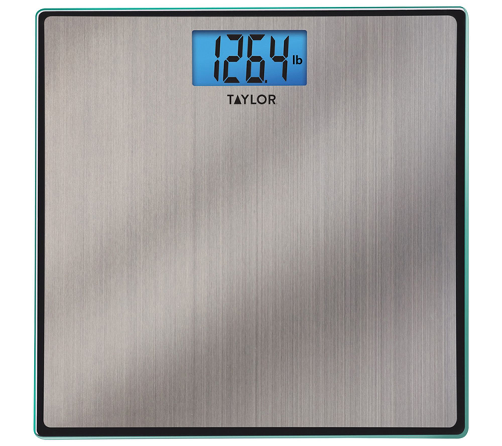 Taylor Digital Body Weight Scale Battey Powered Black/Grey, 400lb Capacity  