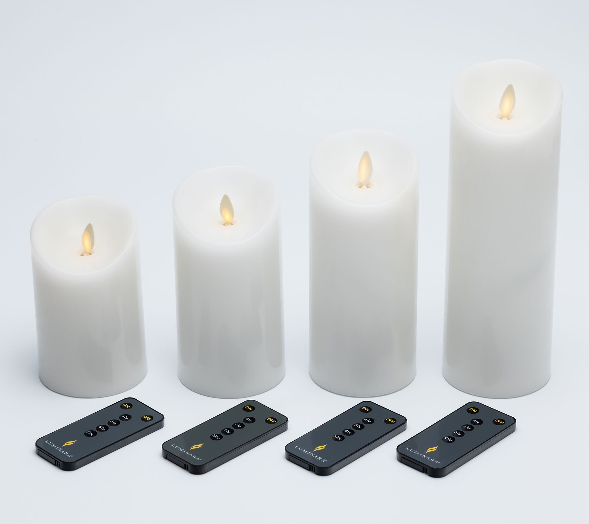 Luminara Set of (4) 3.0" Diameter Candles