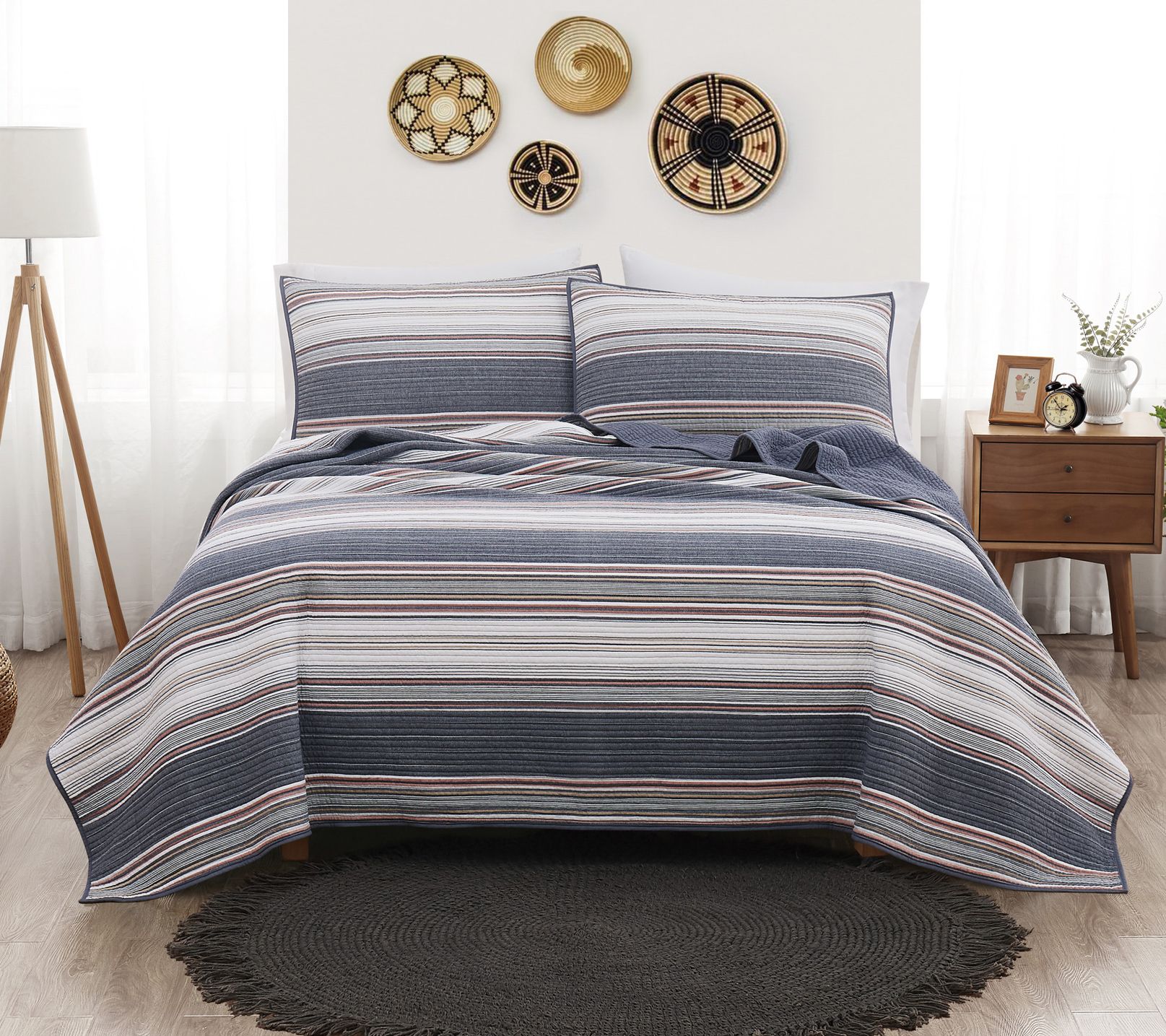 Brooklyn Loom Yarn Dye King Quilt Set
