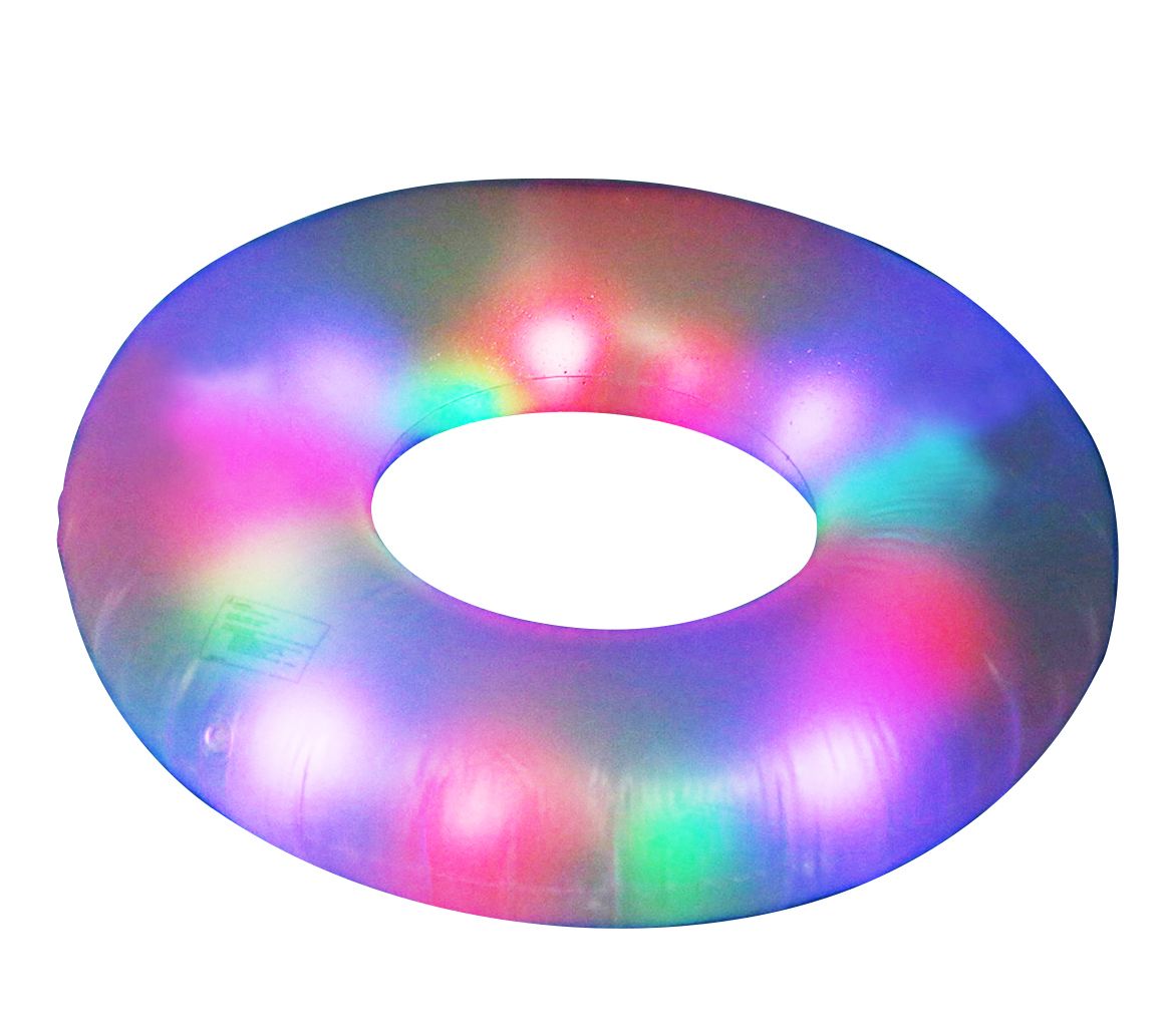 PoolCandy Illuminated LED 48" Jumbo Beach & Pool Tube - QVC.com