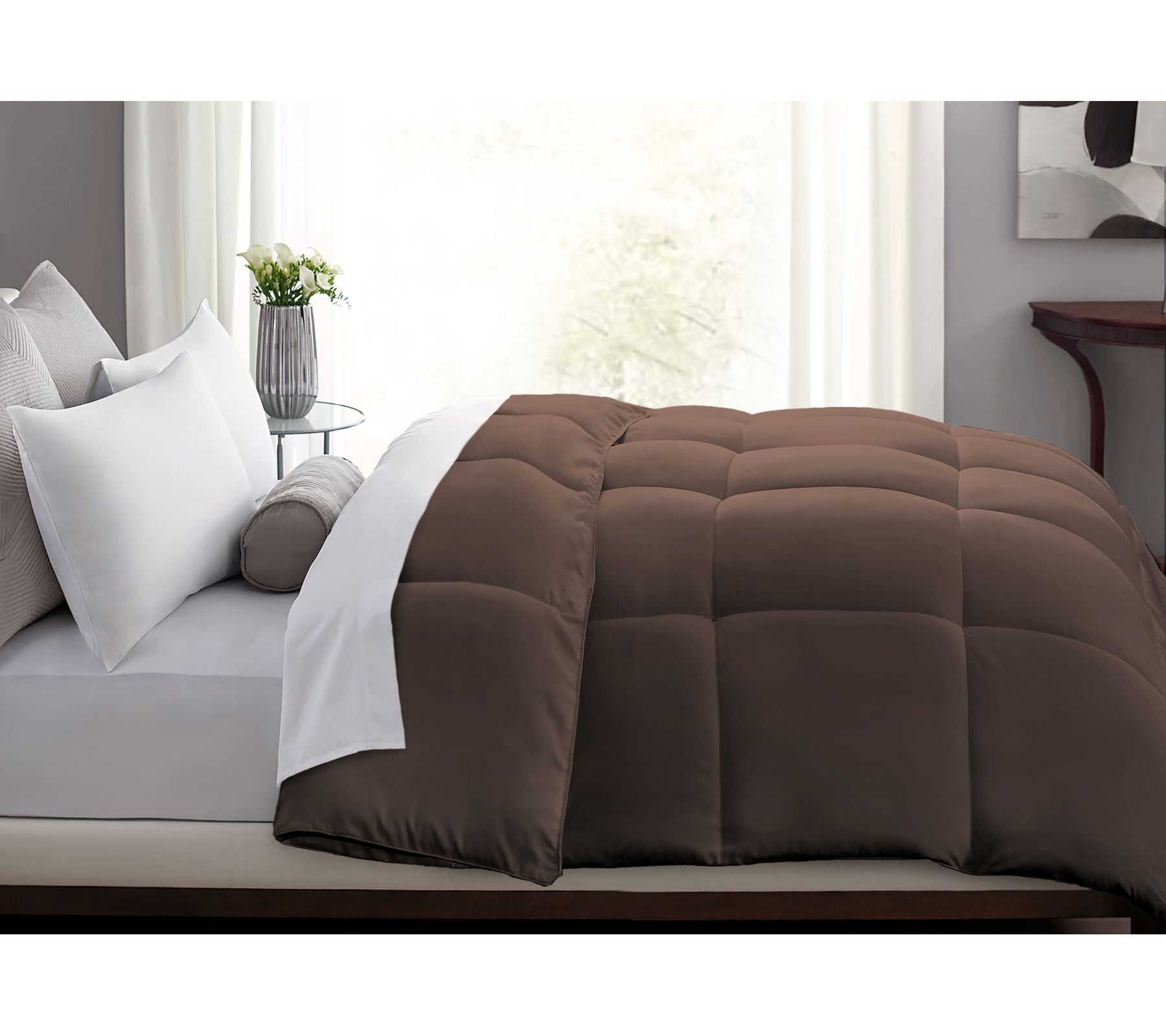 Microfiber Down Alternative Twin Comforter Assortment Colors