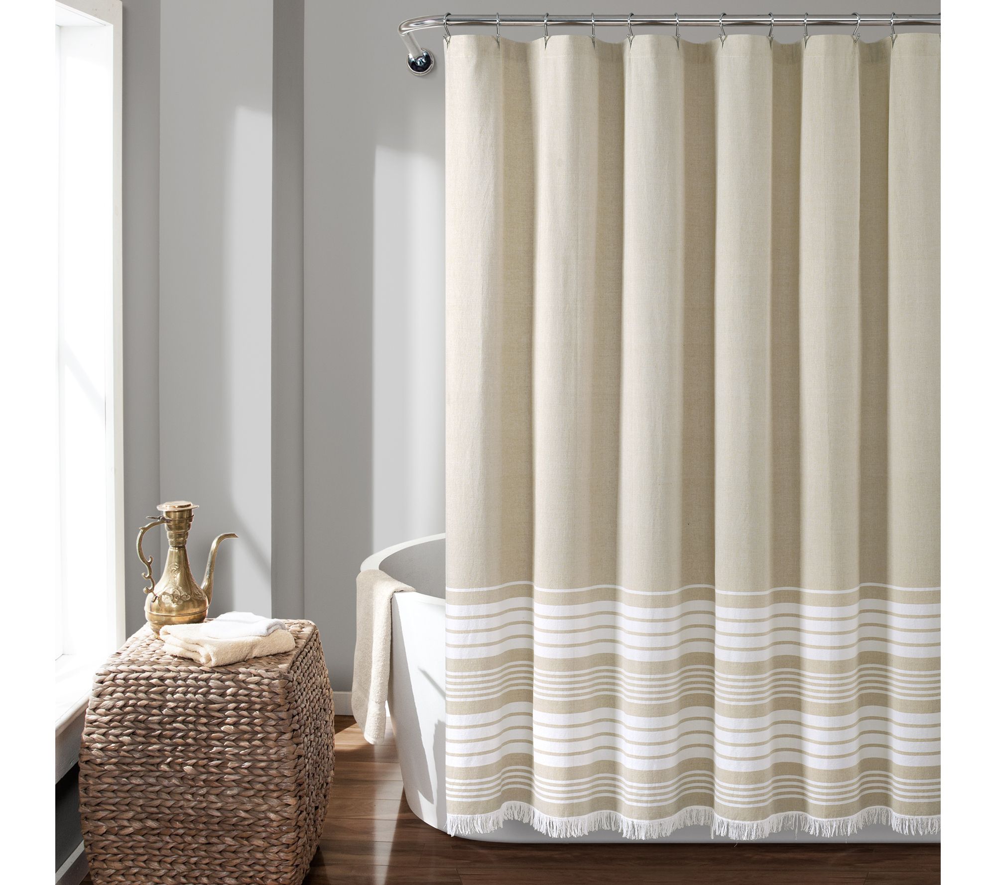 Nantucket Yarn 72" x 72" Shower Curtain by LushDecor