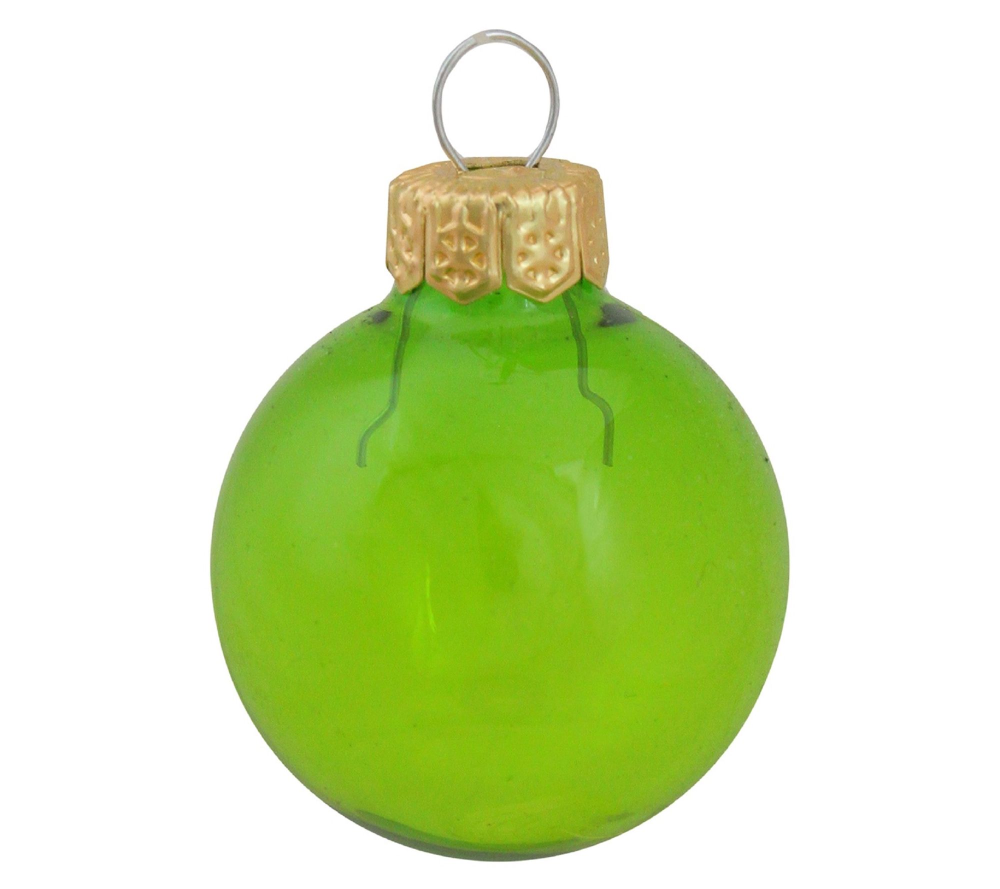 Whitehurst 6-Pc Set of 4" Glass Ornaments