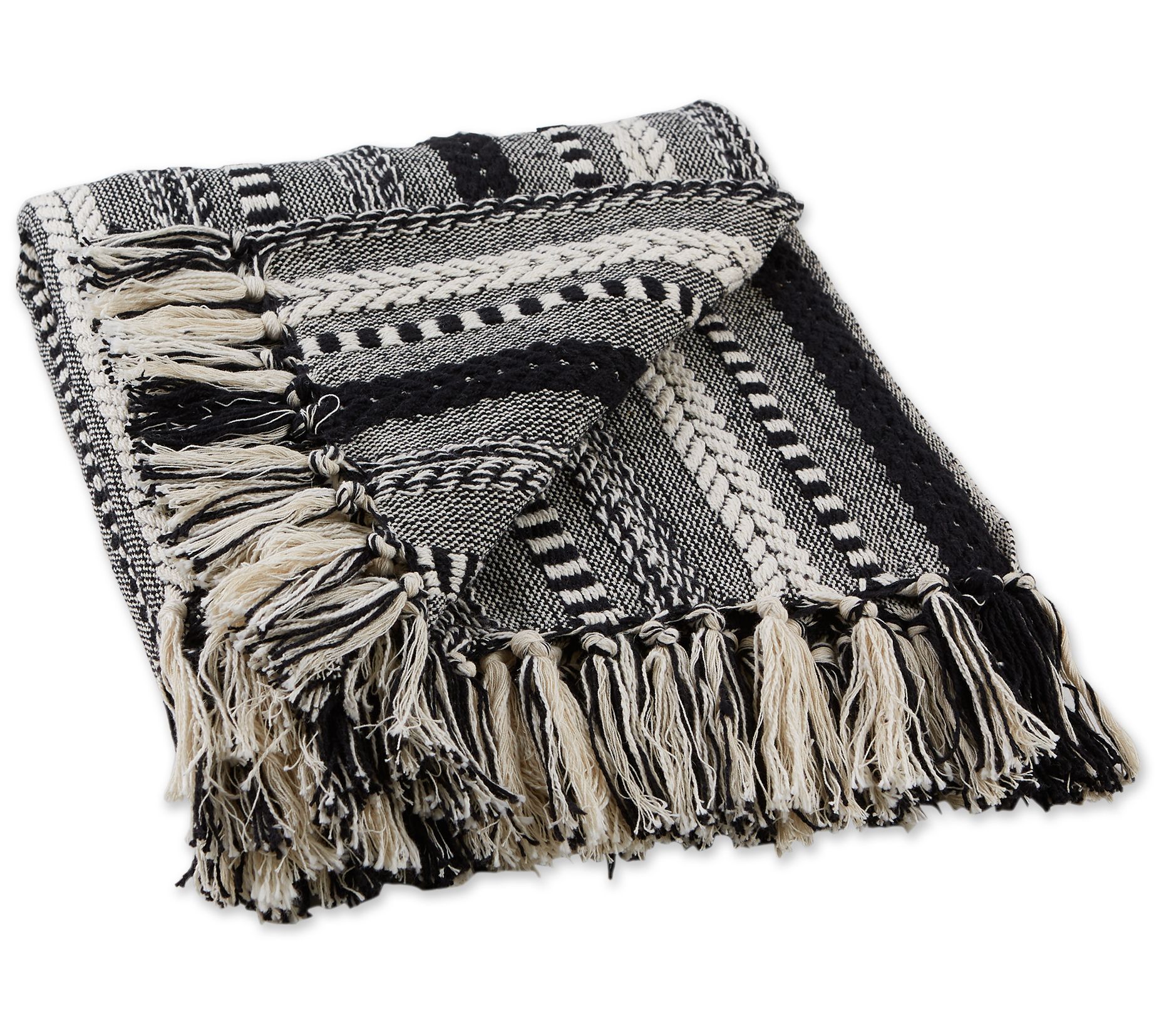 Design Imports Braided Stripe Thow