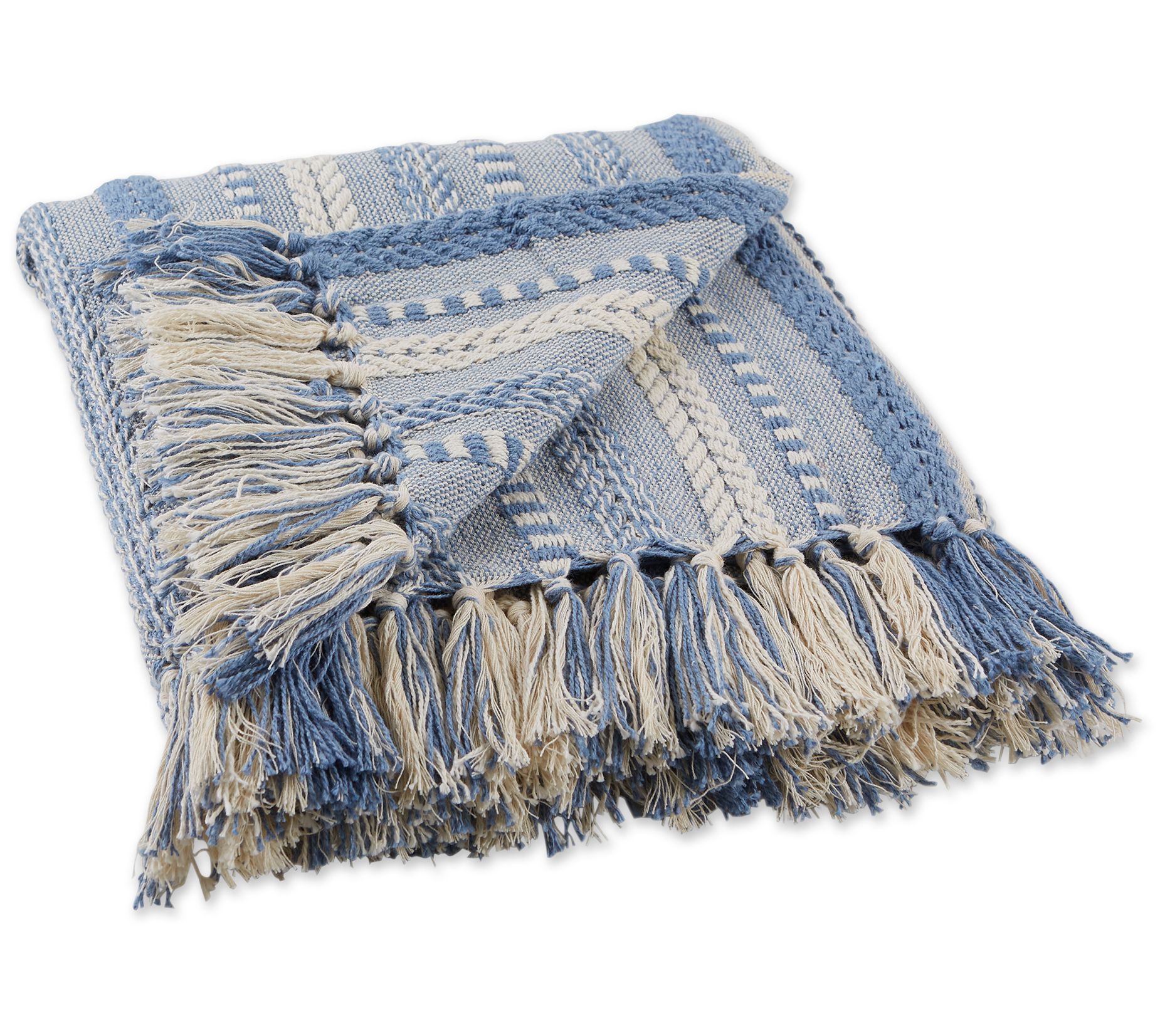 Design Imports Braided Stripe Thow