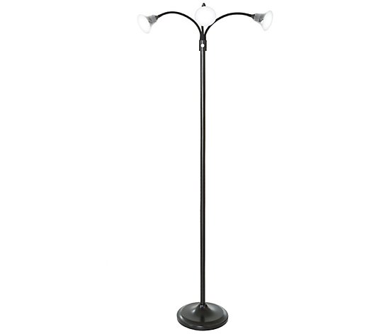 3-Head LED Floor Lamp with Adjustable Arms by Hastings Home