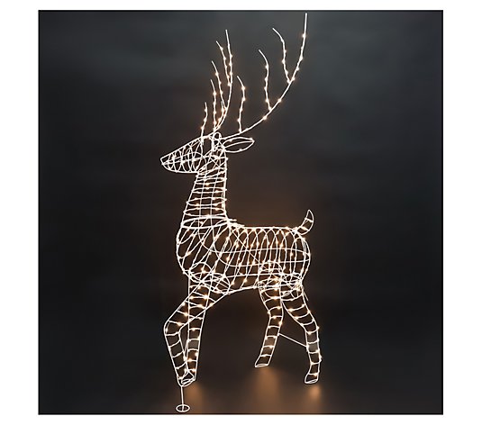 Joiedomi 6ft LED Yard Lights - Wire Frame Buck - QVC.com
