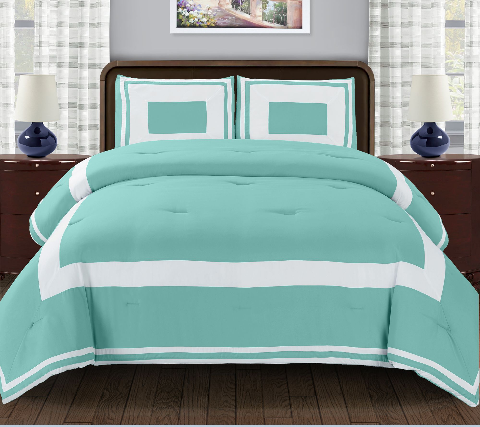 Superior Grammercy 3-Piece Bedding Set,Full/Queen