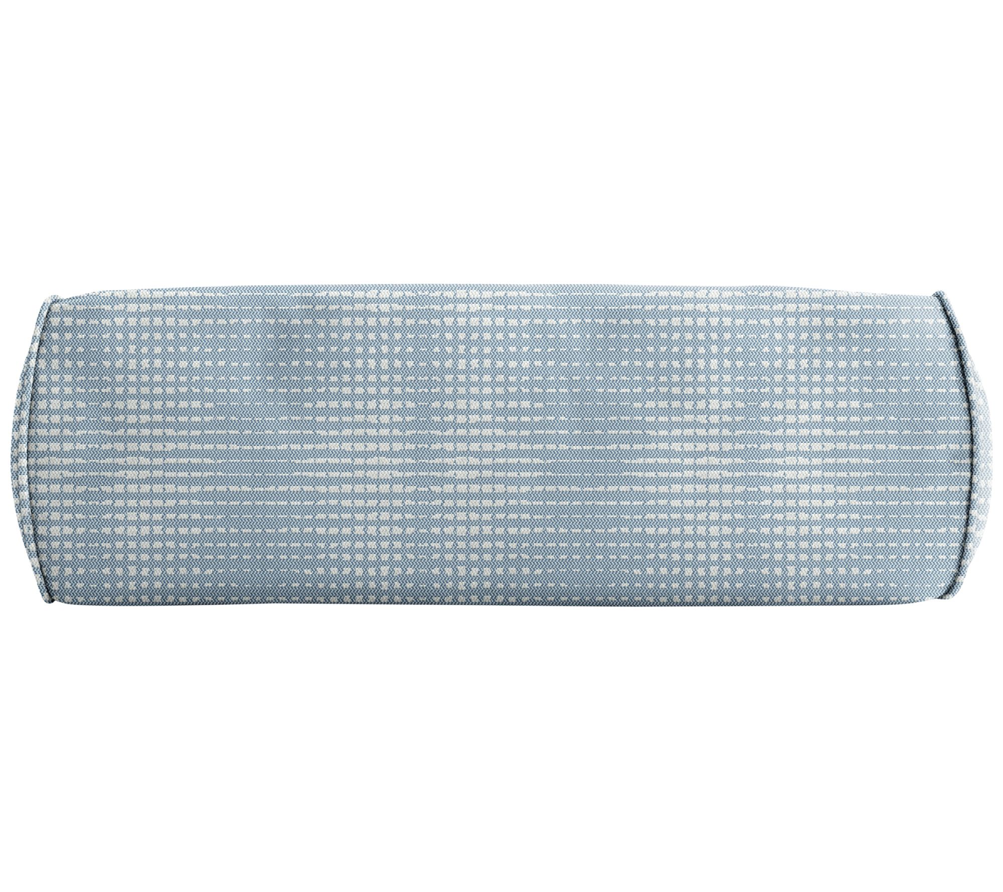 Sorra Home Outdura Moonbeam Bolster Pillow 24 in x 8 in x 8 in