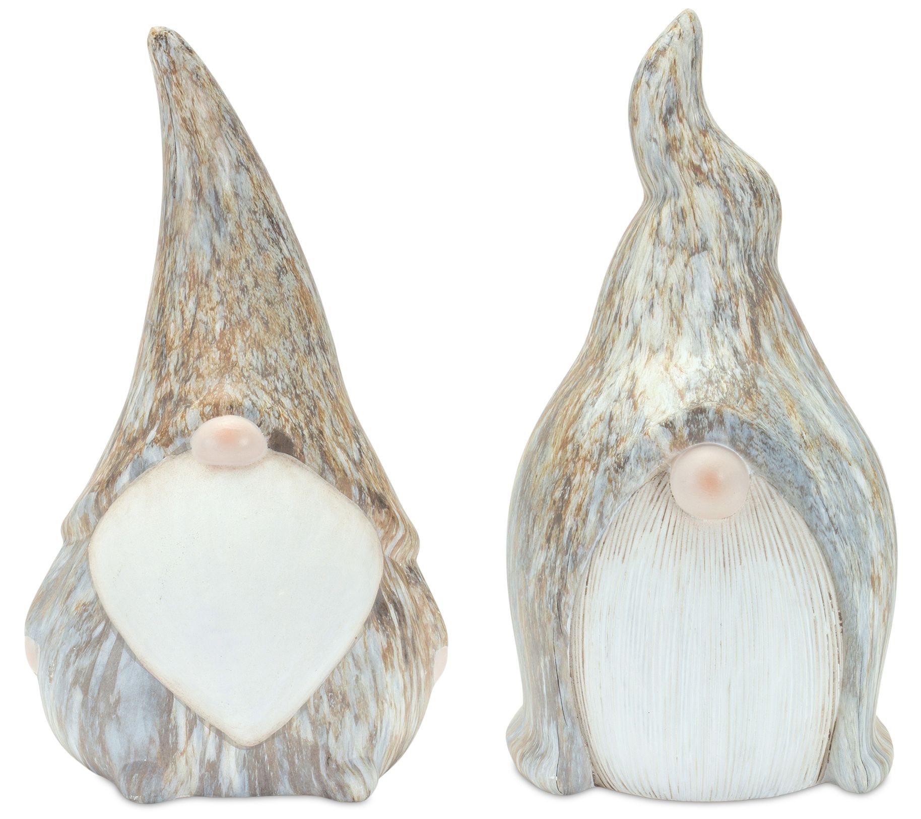 Melrose Terra Cotta Gnome Tabletop Figurine (Se t of 2)