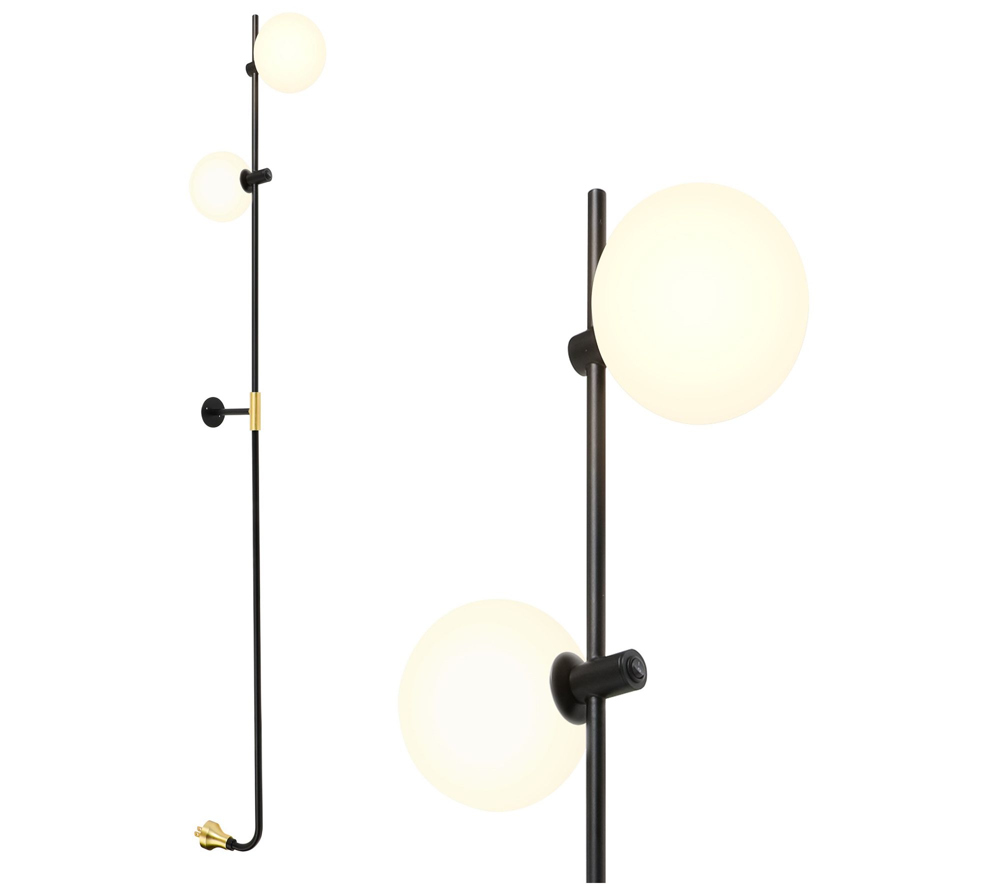 Brightech Equinox 62 in. LED Wall Lamp