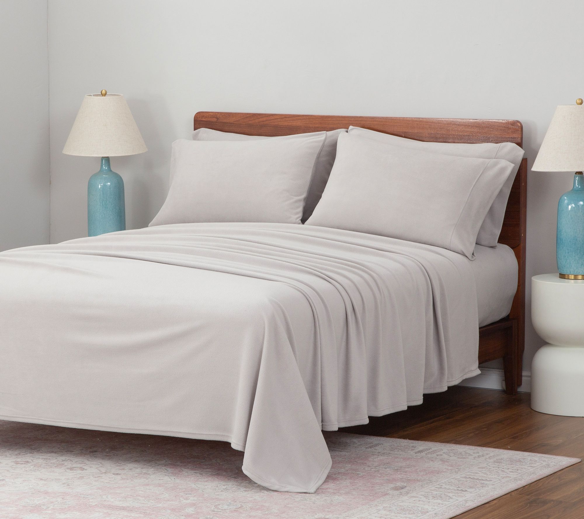 Malden Mills Polar Fleece Sheet Set w/ Extra Cases - Cal King