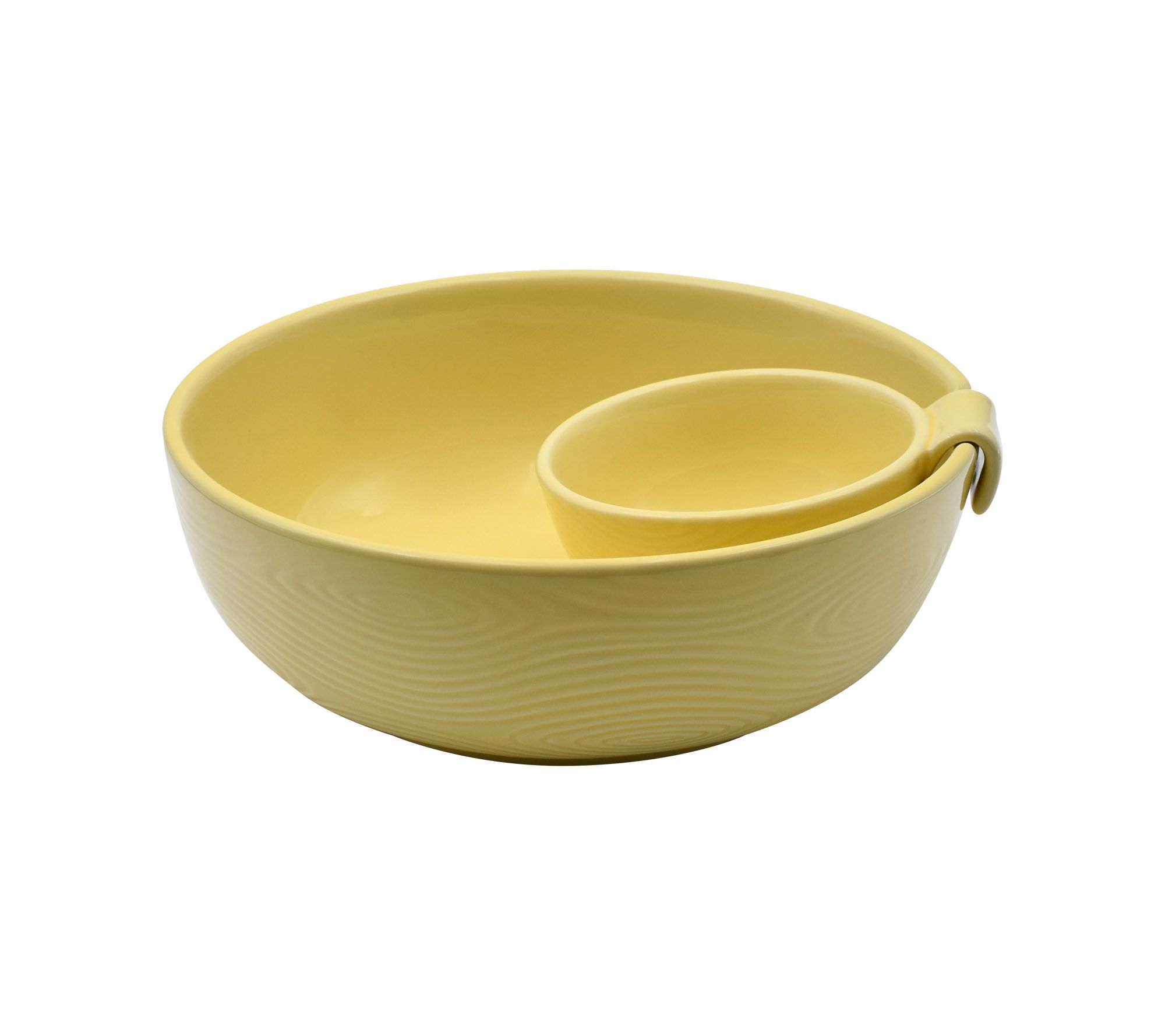 Temp-tations Special Edition Woodland 2-qt Chip and Dip Bowl