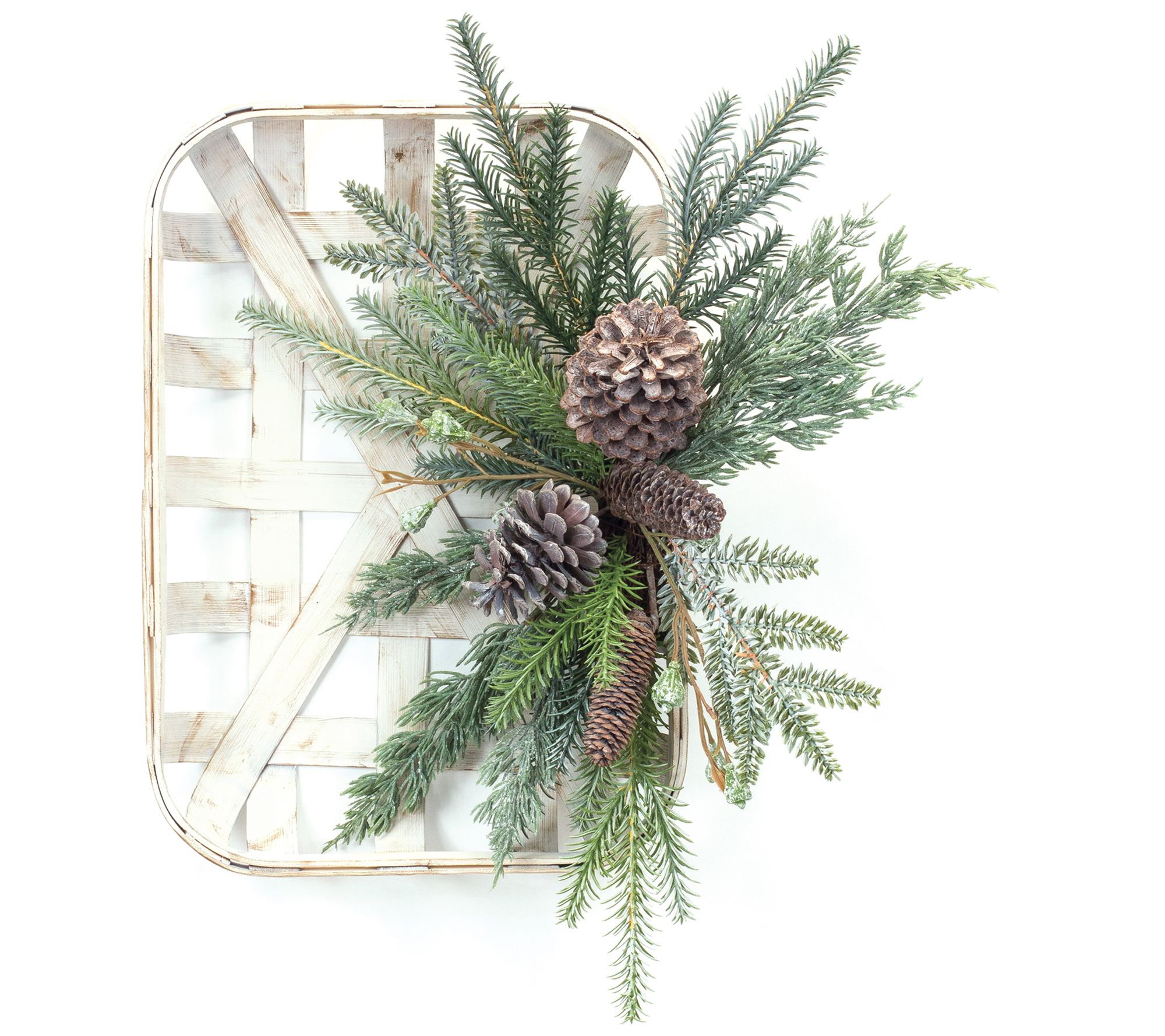 Melrose Pinecone Wood Wall Hanging 20.5"H
