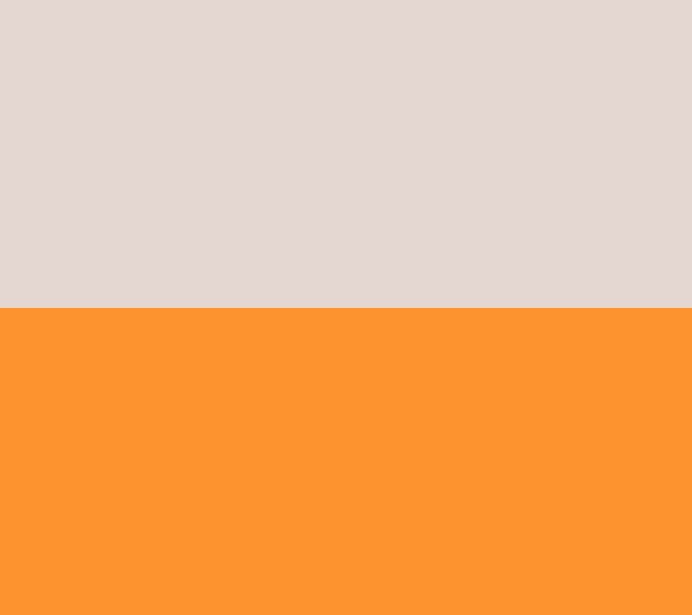 Ivory/Orange