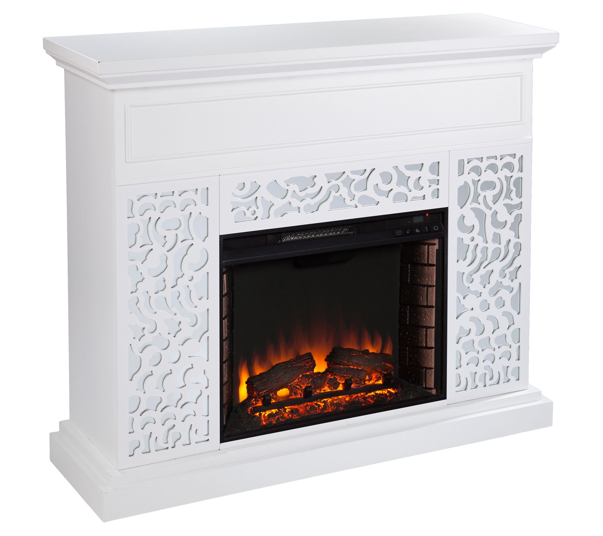 SEI Furniture Wansford Contemporary Electric Fi replace