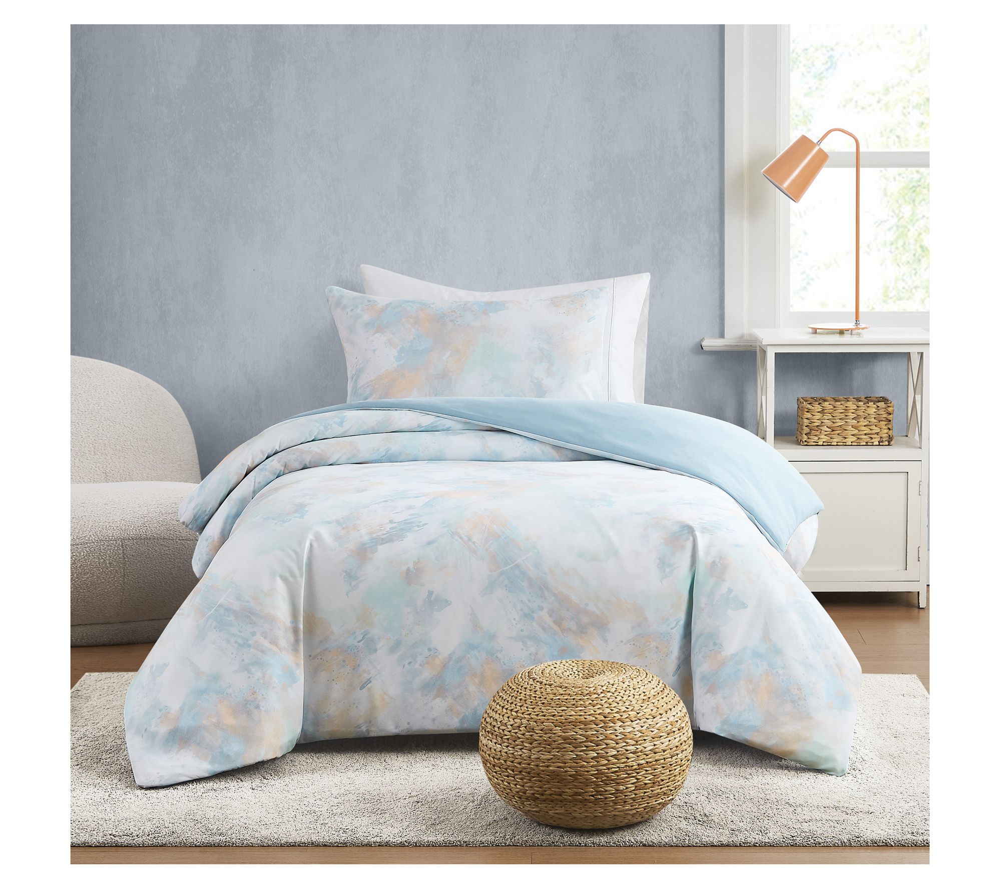 Truly Soft Hannah Watercolor Twin/Twin XL 2Piece Comforter Set