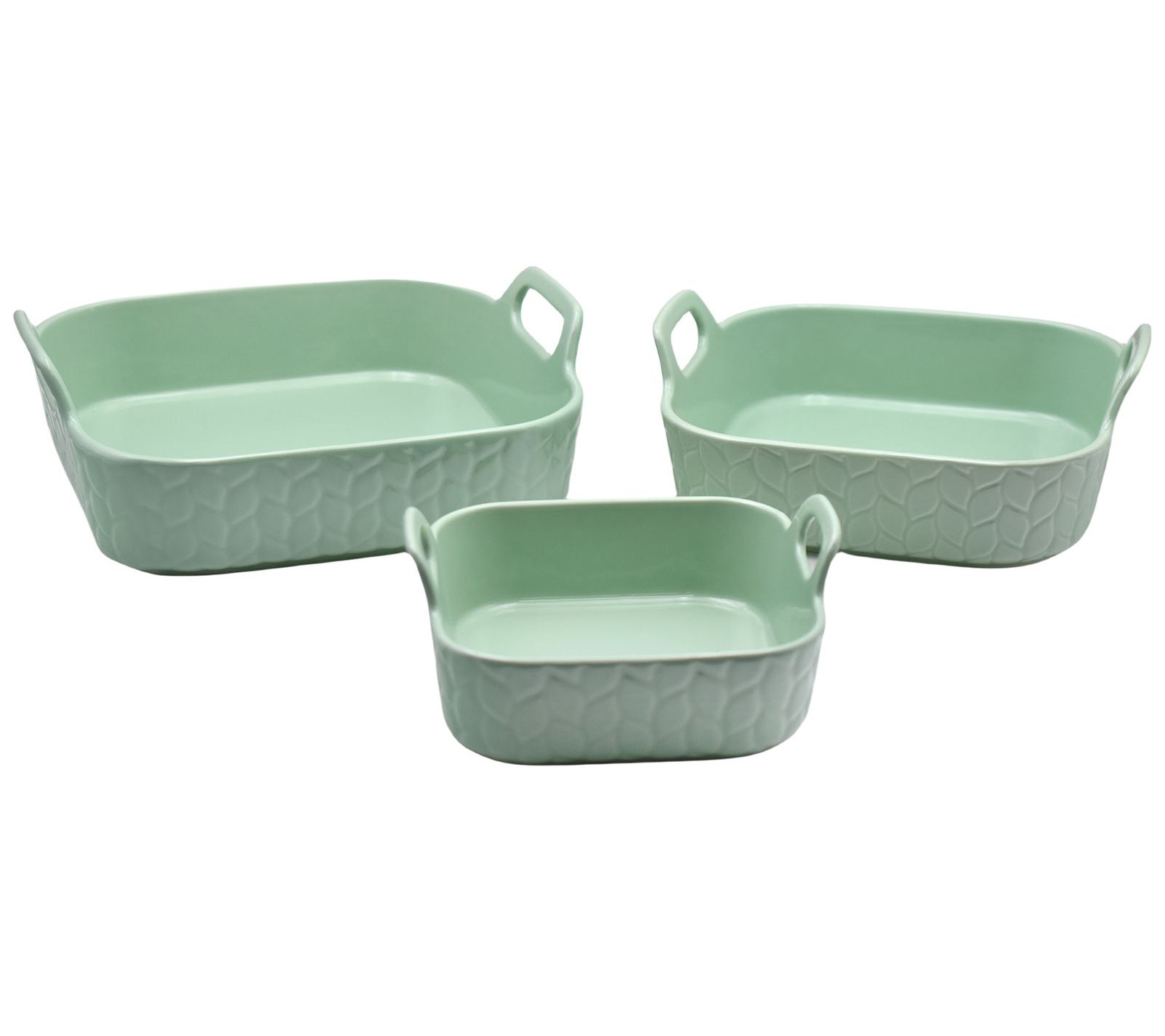 Temp-tations Carved Willow 3-Piece Serving Set
