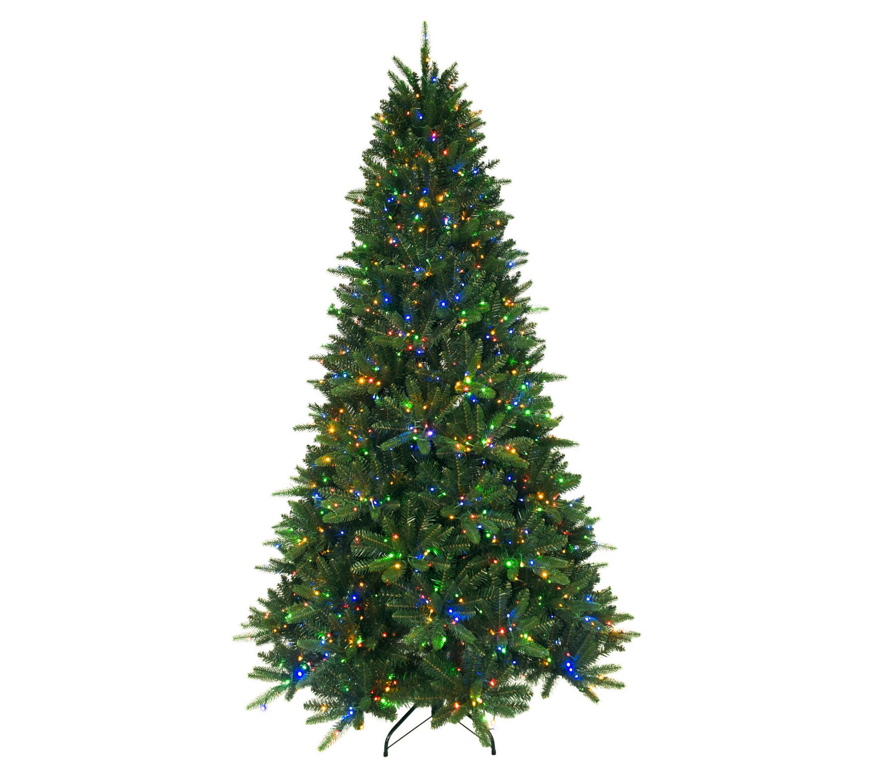 Fraser Hill Farm 12-ft. York Pine Artificial Christmas Tree wi