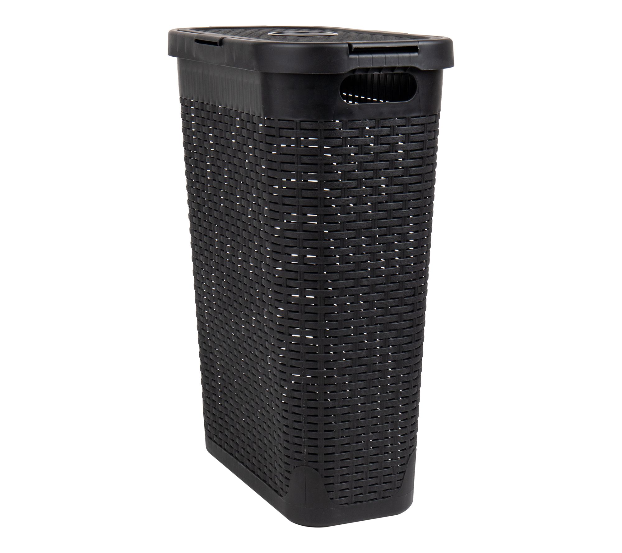 Mind Reader 40L Slim Laundry Hamper with Lid /Clothes Basket