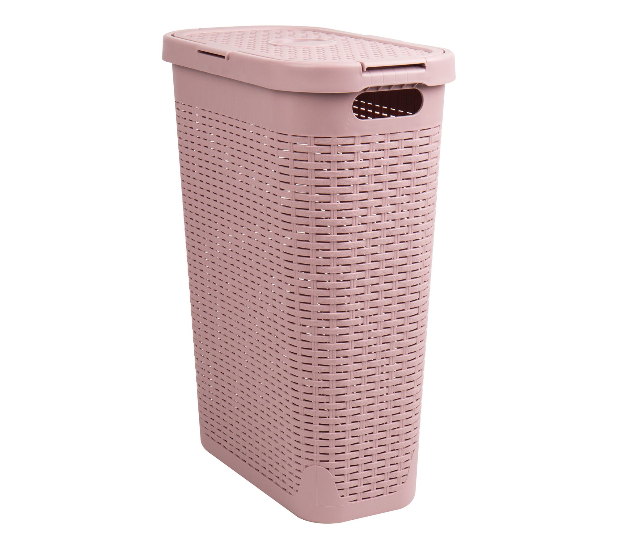 Mind Reader 40L Slim Laundry Hamper with Lid /Clothes Basket