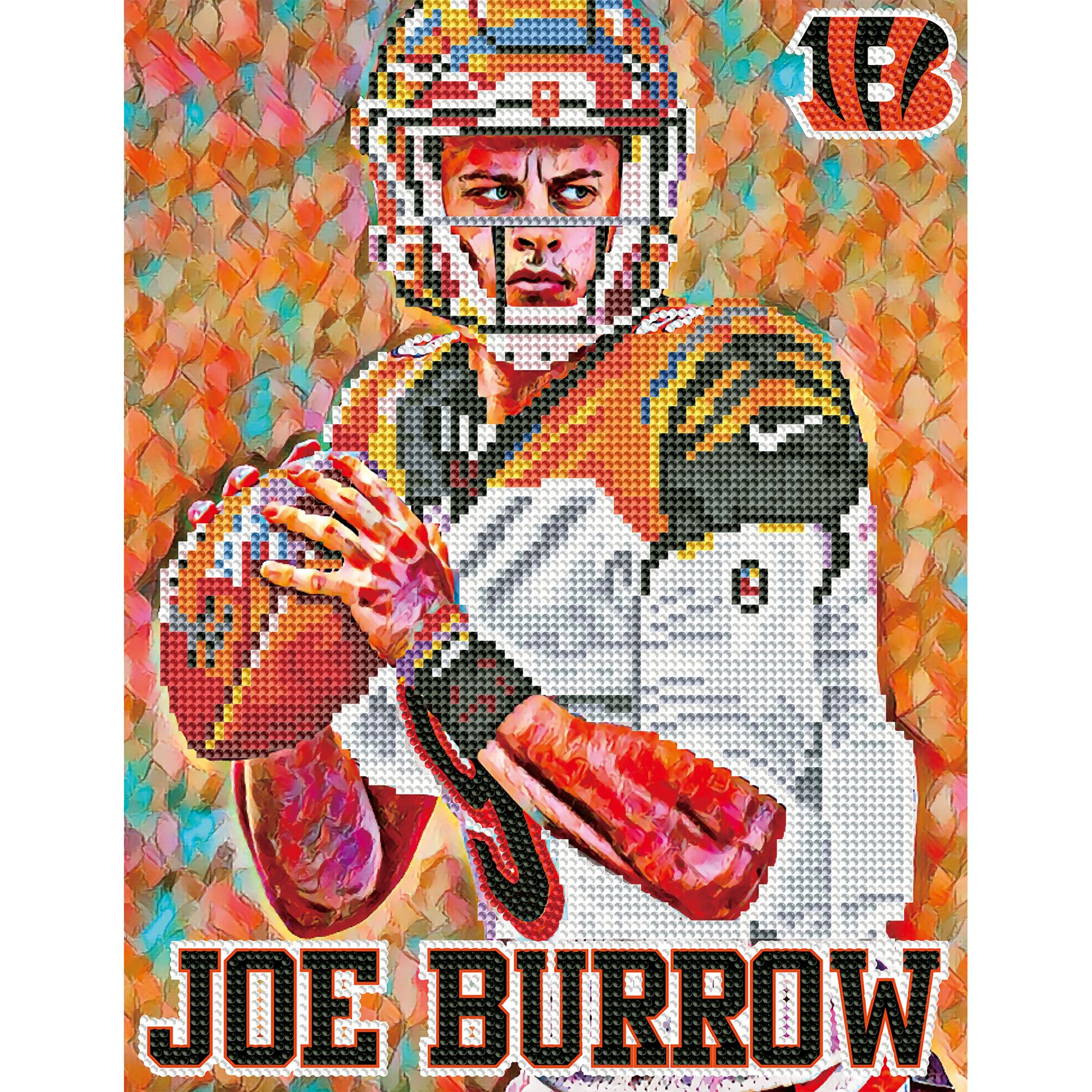 SPORTICULTURE Cincinnati Bengals Joe Burrow Painting Kit