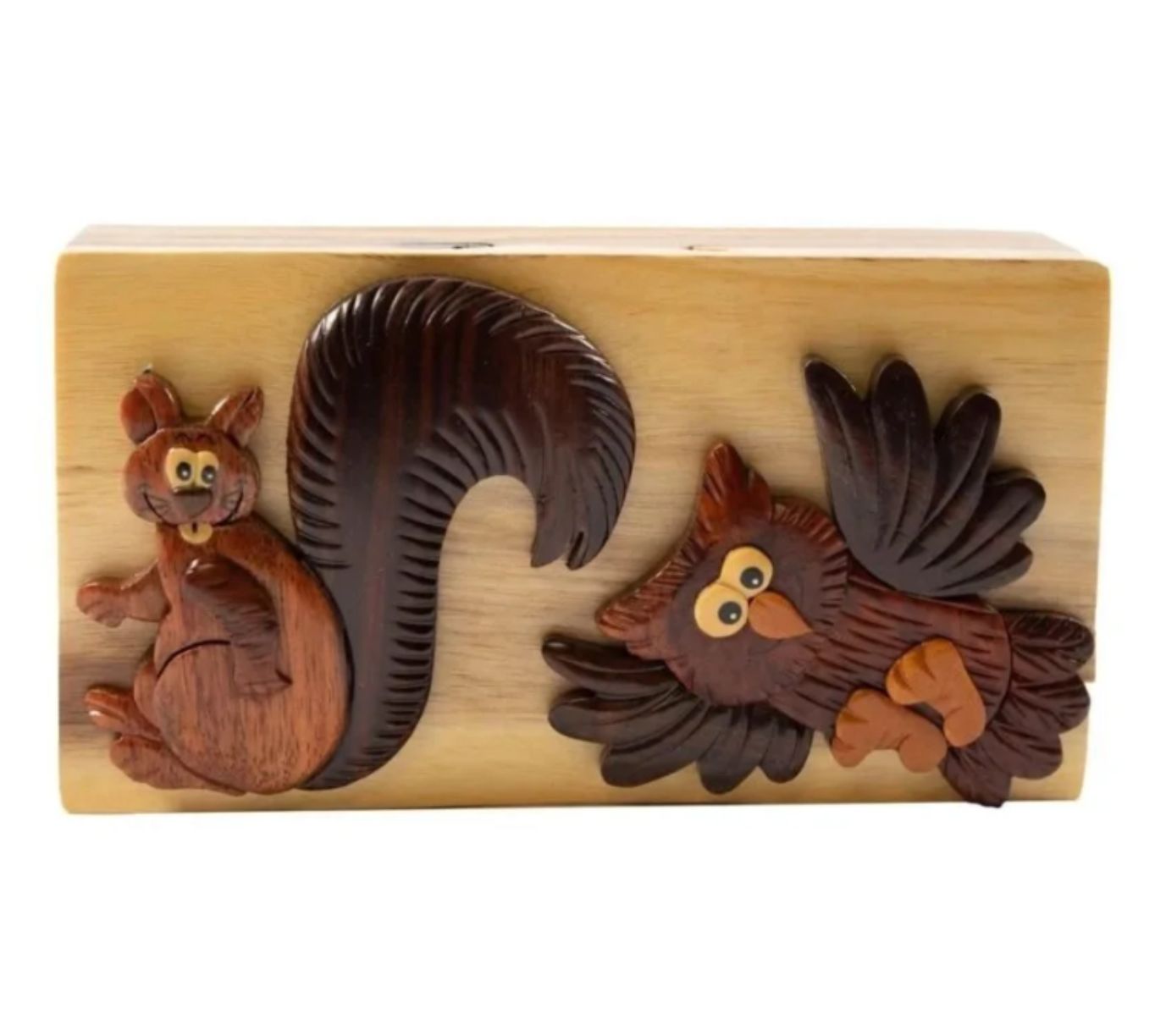 Carver Dan's Hoot Dat Puzzle Box