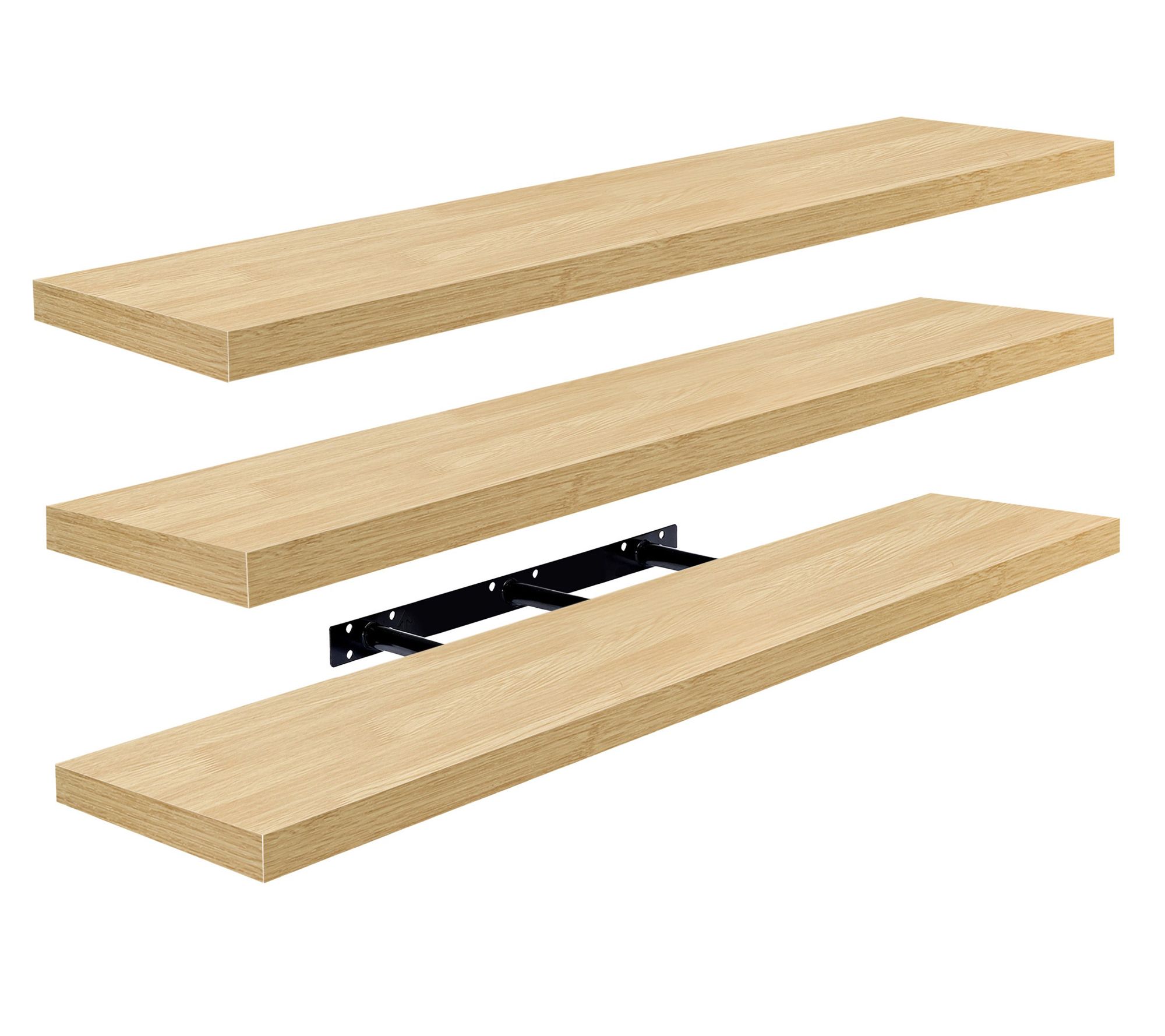 Sorbus Floating Shelves for Wall, 3 Pack Extraong Shelving