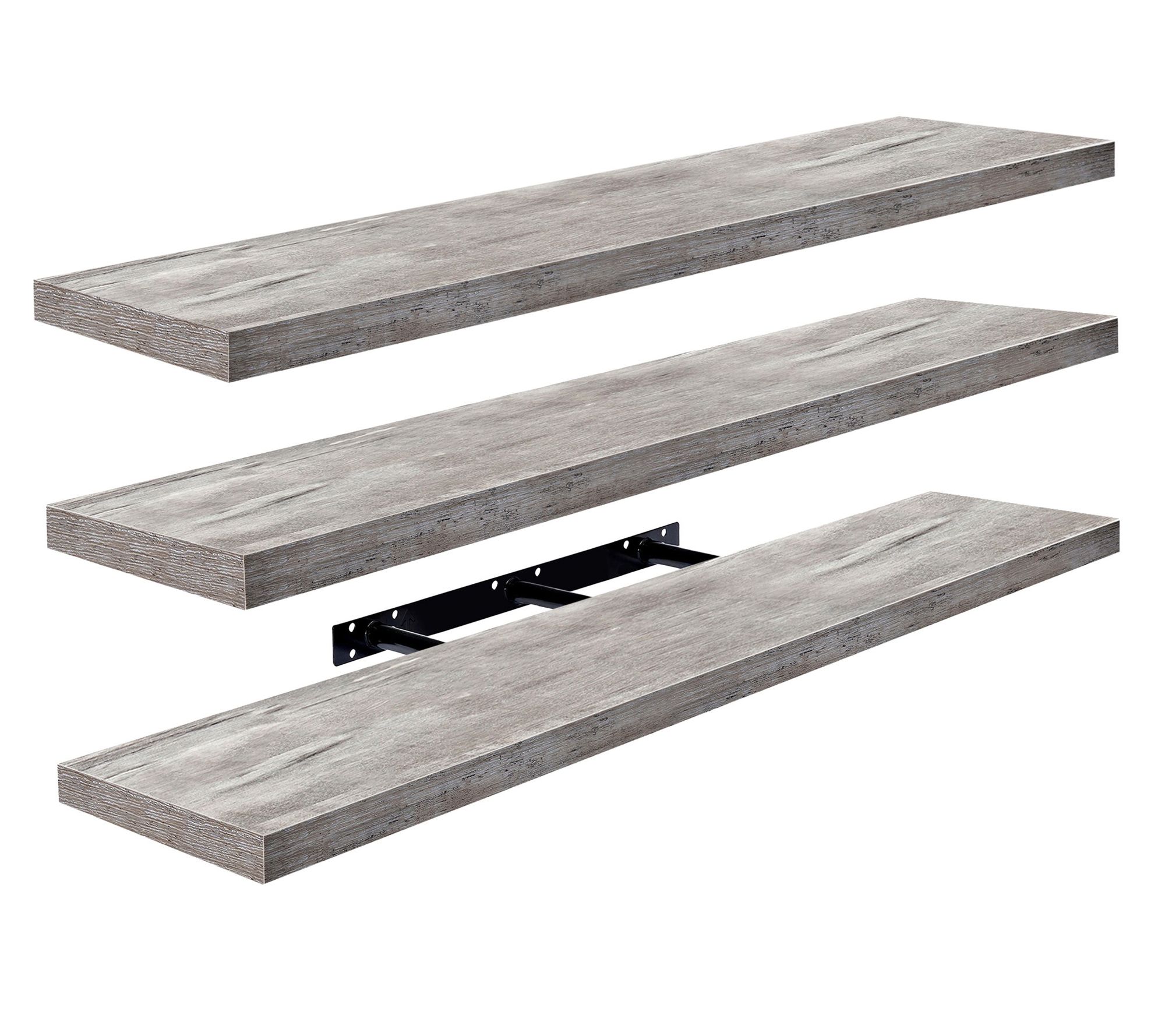 Sorbus Floating Shelves for Wall, 3 Pack Extra Long Shelving