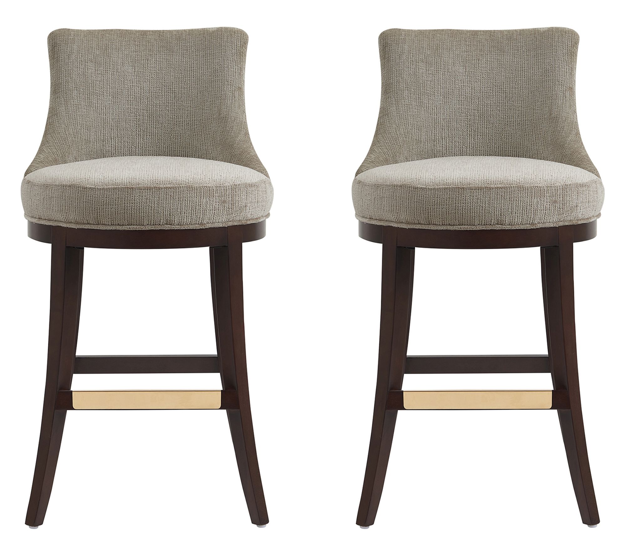 Manhattan Comfort Lucia Barstool - Set of 2