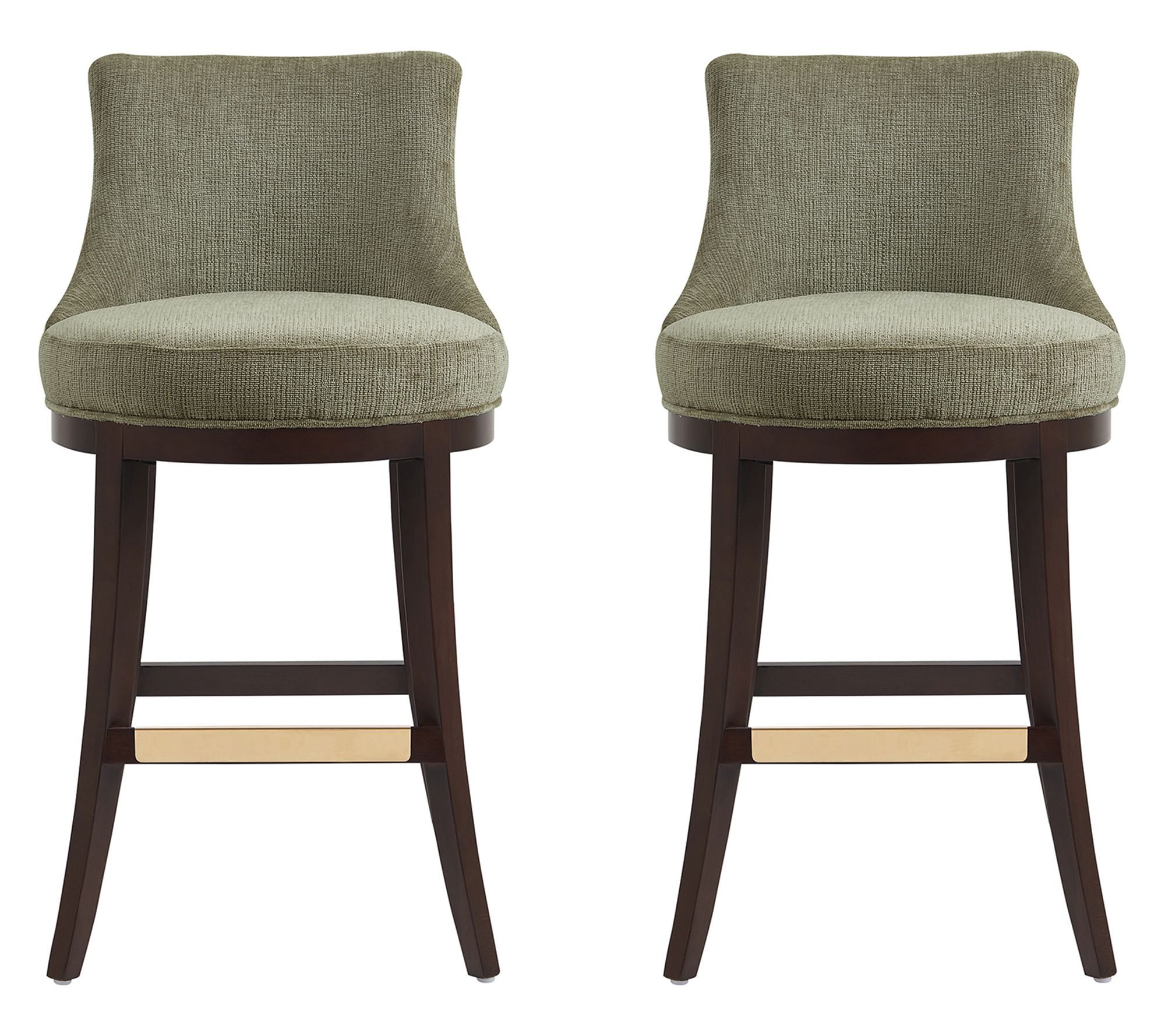 Manhattan Comfort Lucia Barstool - Set of 2