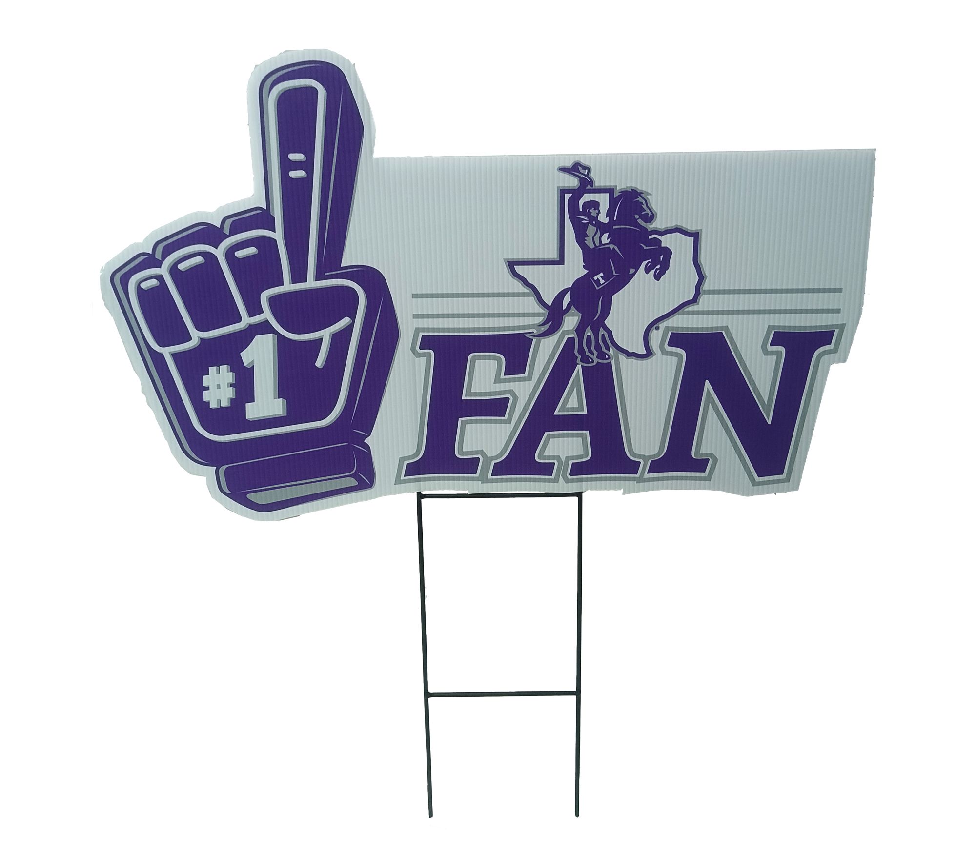 Purple/White