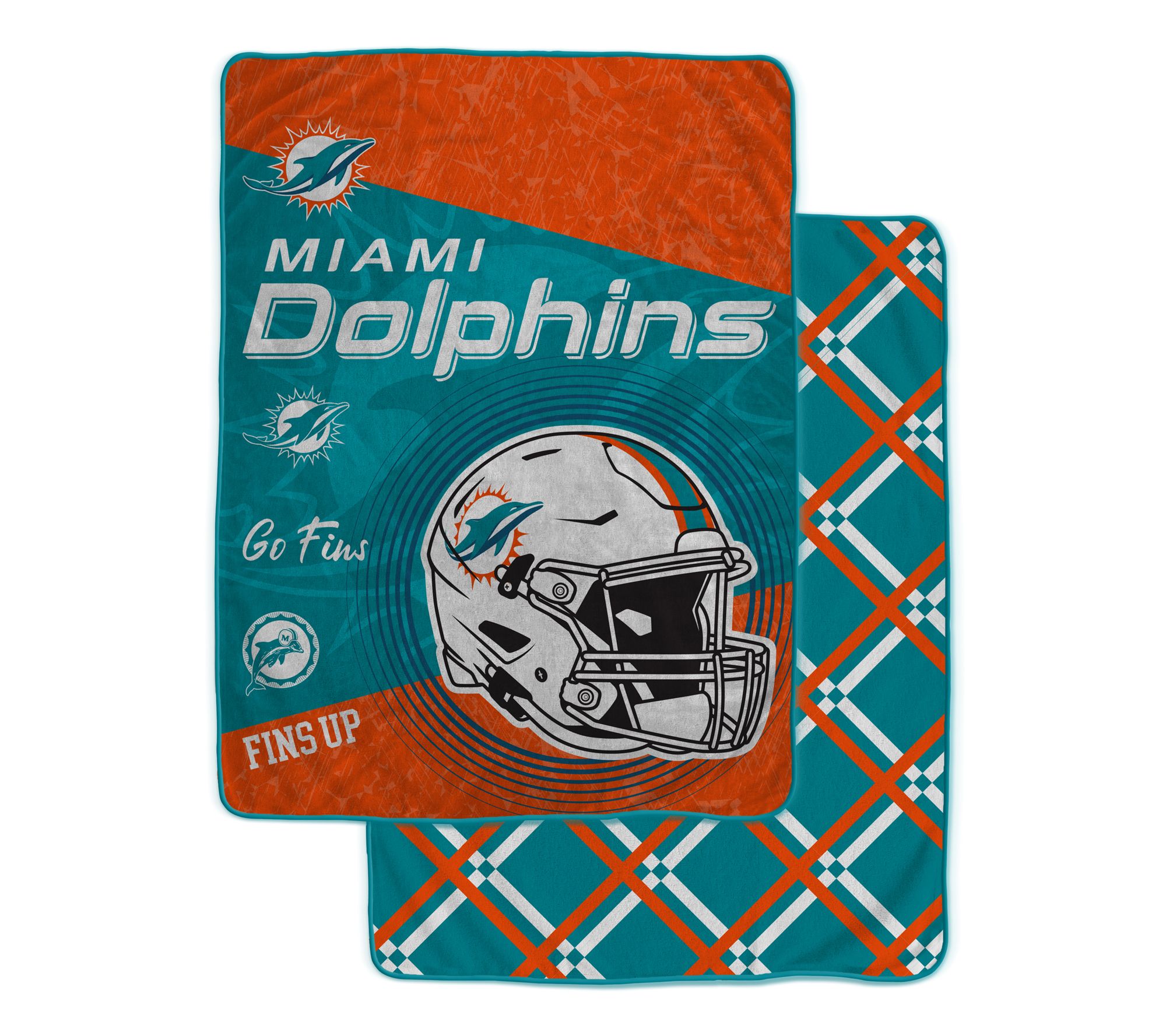 NFL Officially Licensed 60"x80" Fleece & Sherpa Back Throw