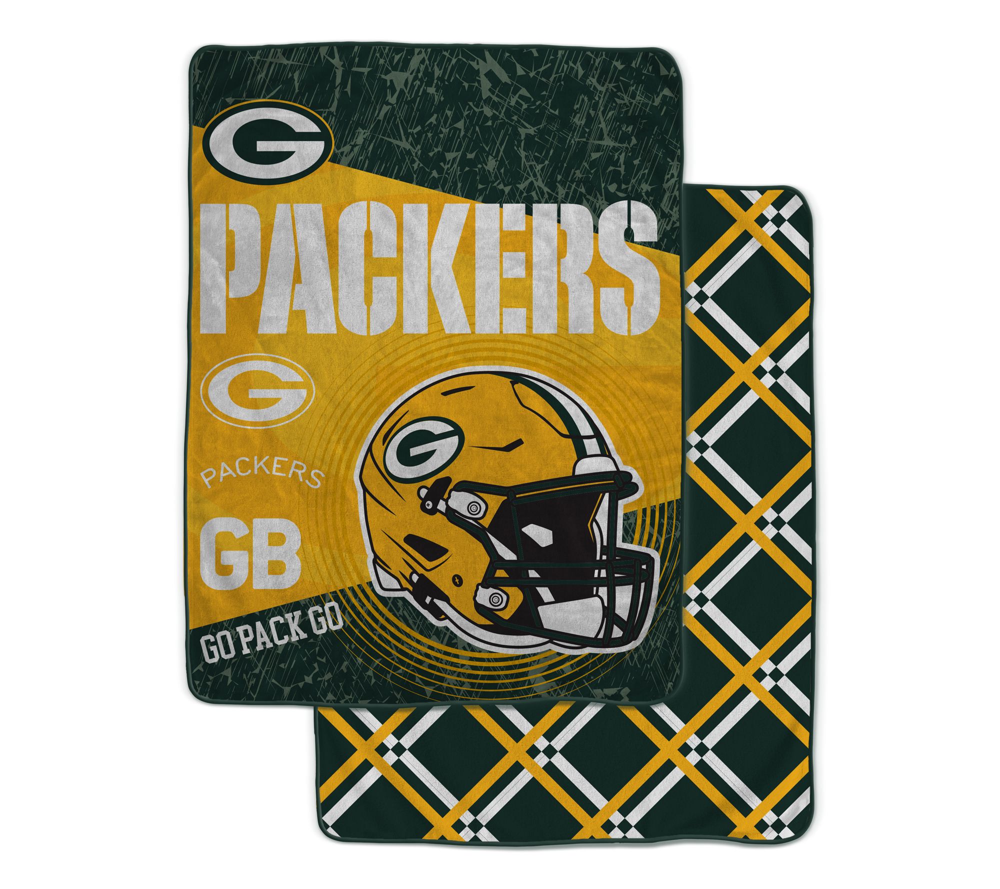NFL Officially Licensed 60"x80" Fleece & Sherpa Back Throw