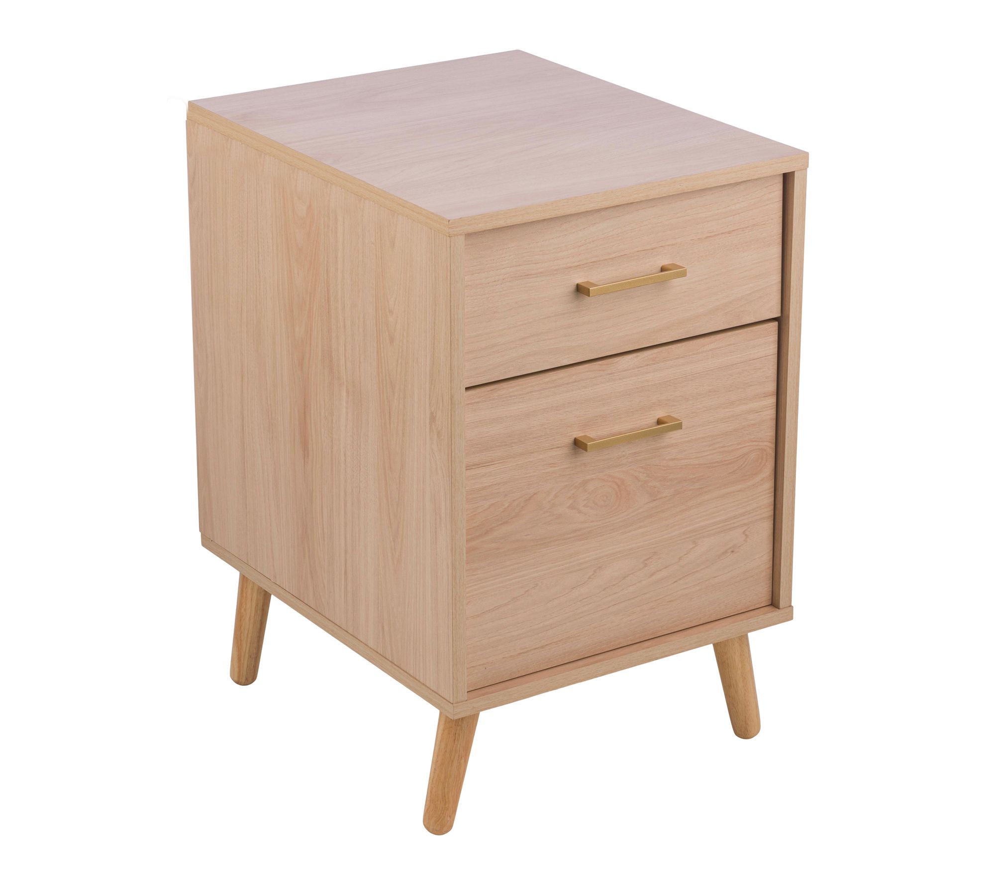 Lavish Home 2 Drawer Wood filing Cabinet